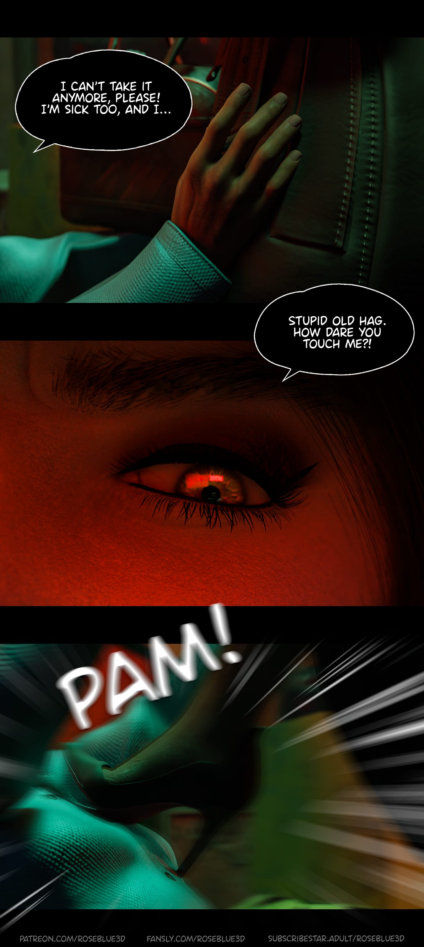 Dismissed [Rose Blue 3D] 5 . Dismissed - Chapter 5 [Rose Blue 3D] – page 12