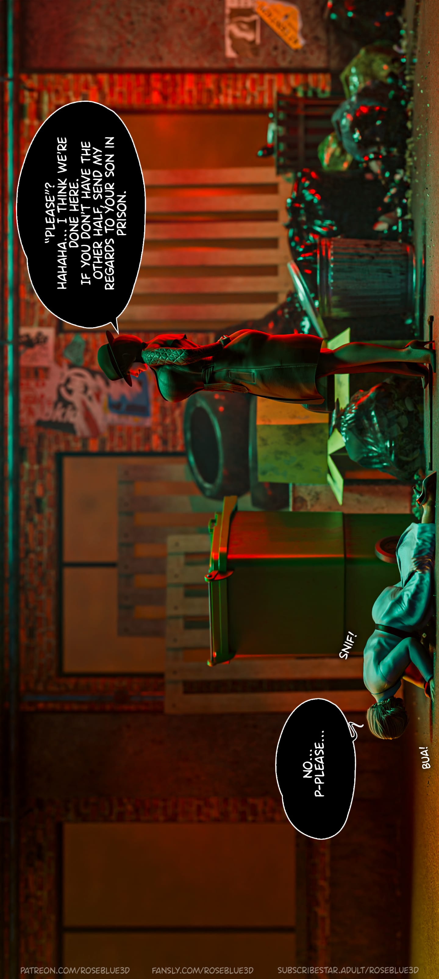 Dismissed [Rose Blue 3D] 5 . Dismissed - Chapter 5 [Rose Blue 3D] – page 14