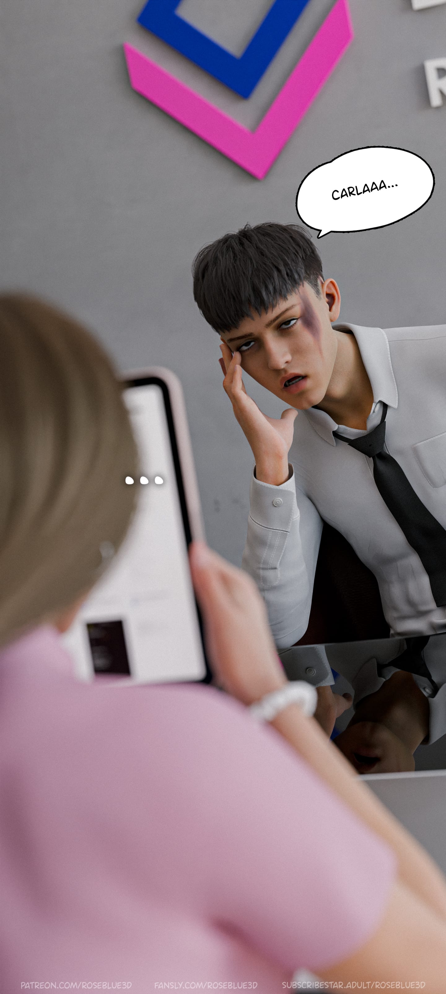Dismissed [Rose Blue 3D] 5 . Dismissed - Chapter 5 [Rose Blue 3D] – page 23