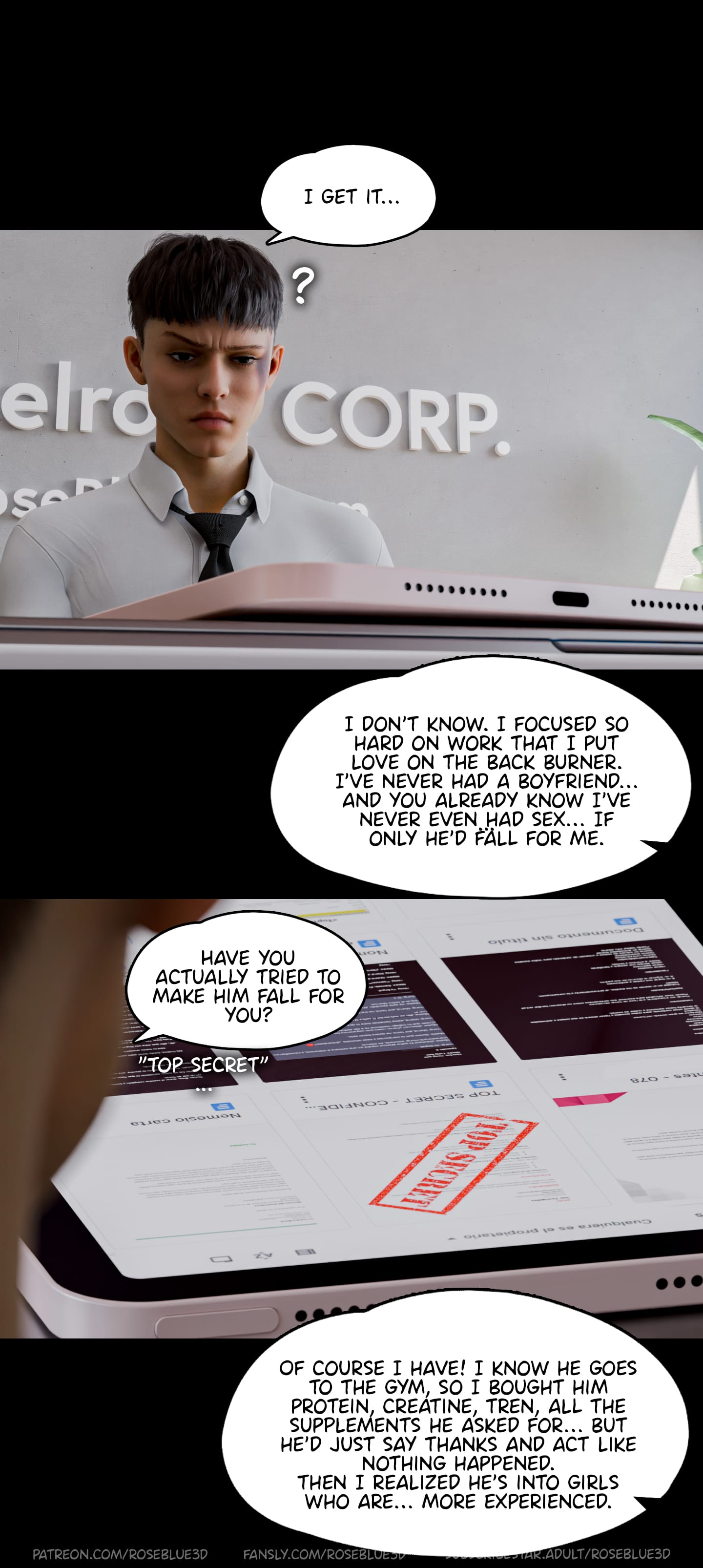 Dismissed [Rose Blue 3D] 5 . Dismissed - Chapter 5 [Rose Blue 3D] – page 41