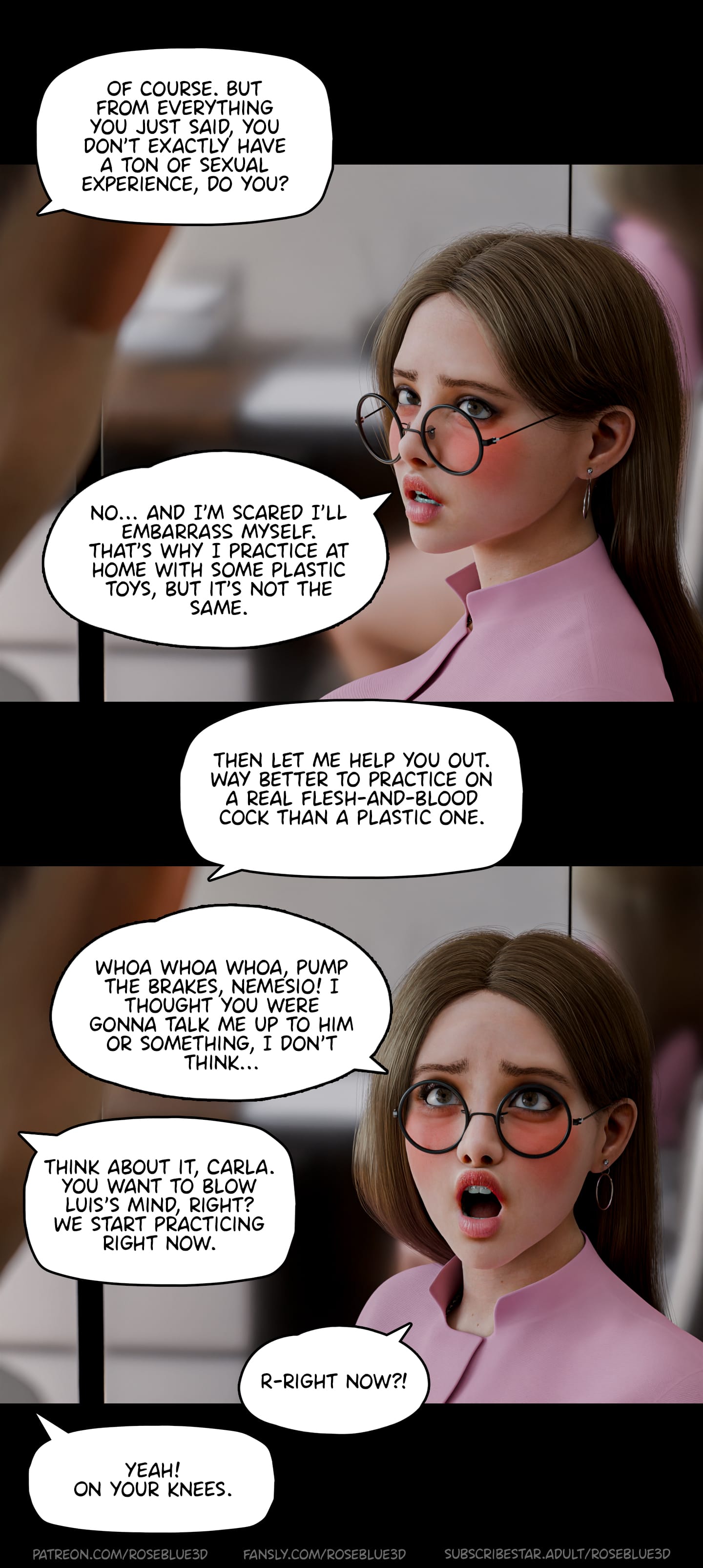 Dismissed [Rose Blue 3D] 5 . Dismissed - Chapter 5 [Rose Blue 3D] – page 45