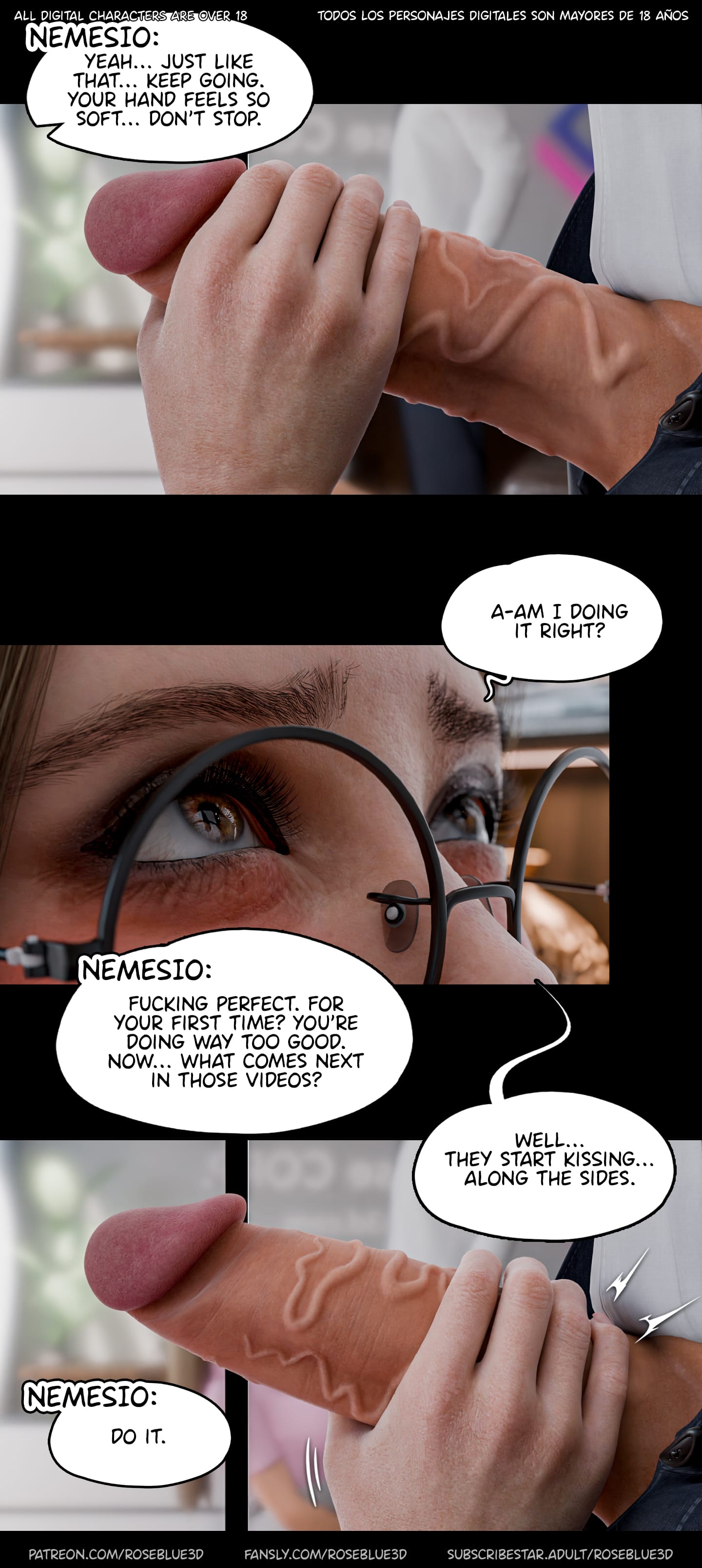 Dismissed [Rose Blue 3D] 5 . Dismissed - Chapter 5 [Rose Blue 3D] – page 55