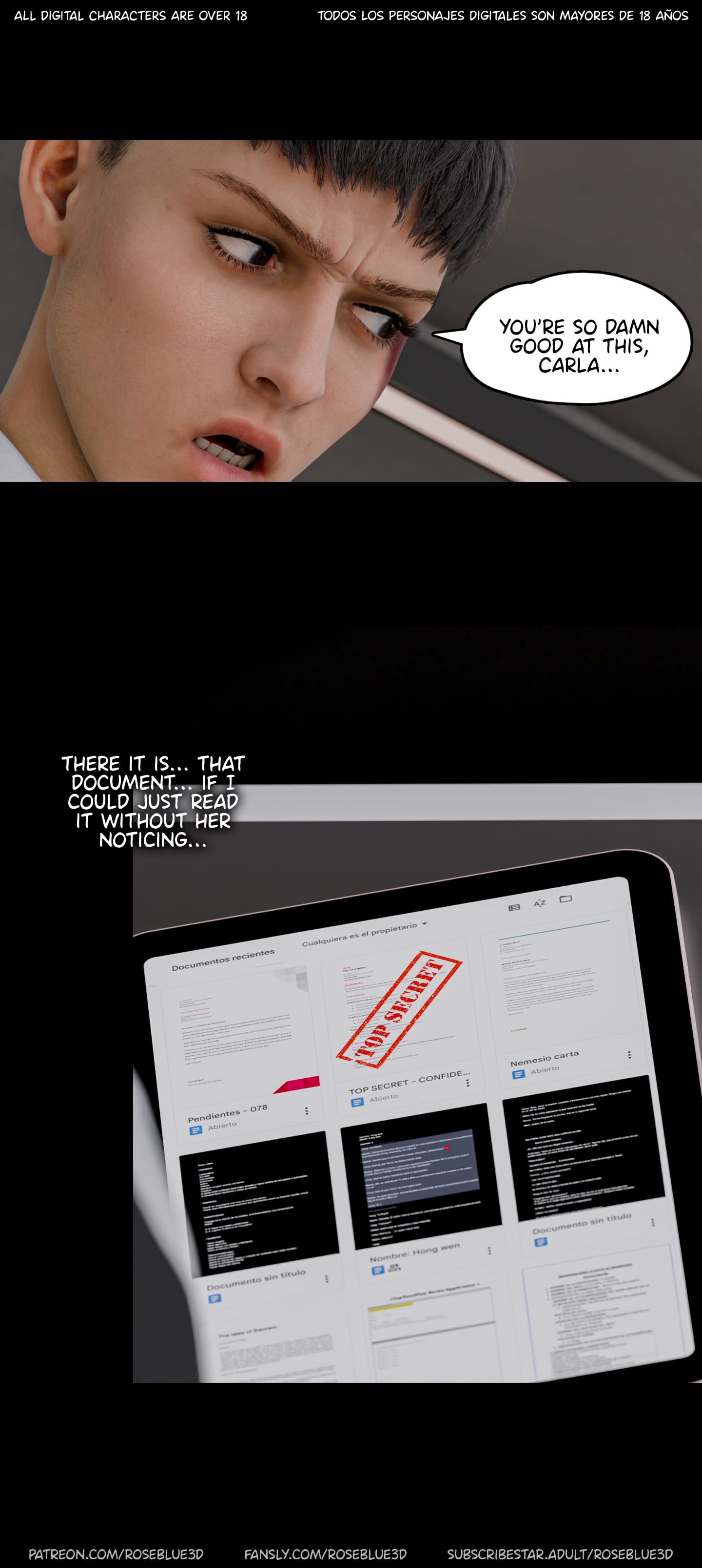 Dismissed [Rose Blue 3D] 5 . Dismissed - Chapter 5 [Rose Blue 3D] – page 58