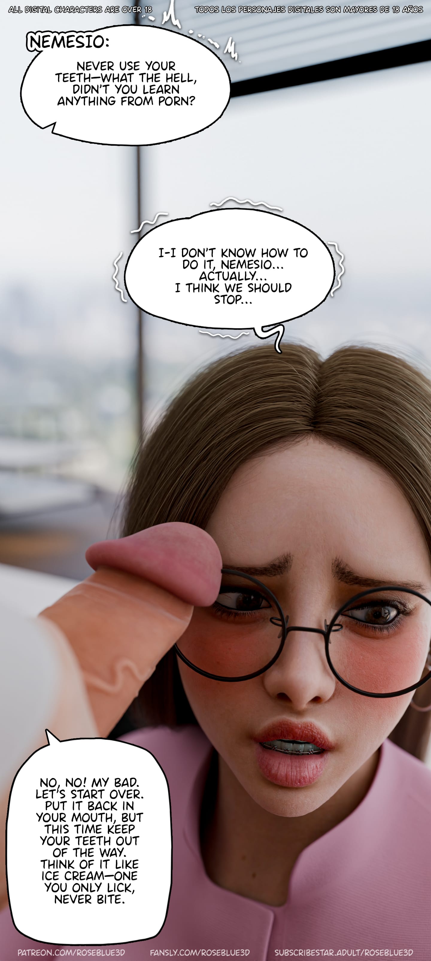 Dismissed [Rose Blue 3D] 5 . Dismissed - Chapter 5 [Rose Blue 3D] – page 64