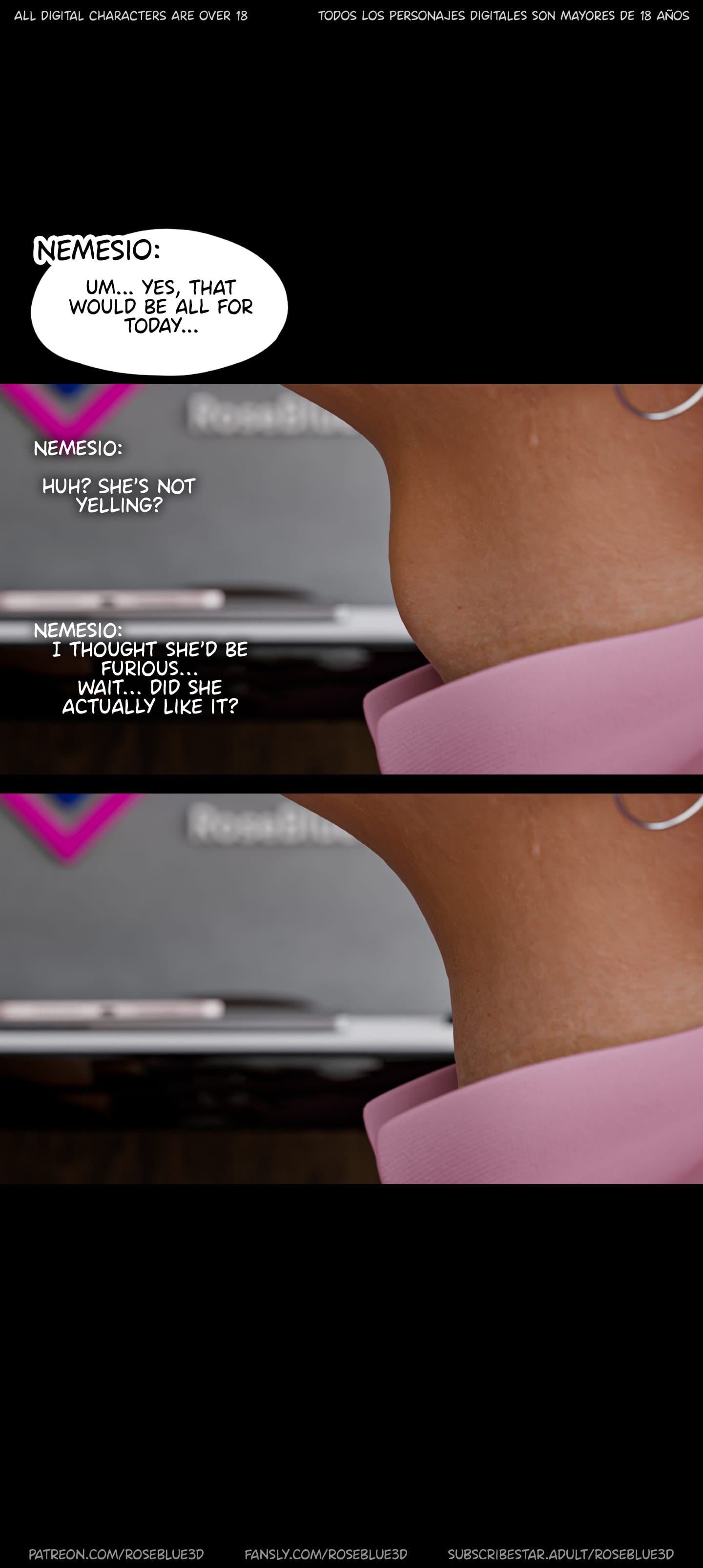 Dismissed [Rose Blue 3D] 5 . Dismissed - Chapter 5 [Rose Blue 3D] – page 84