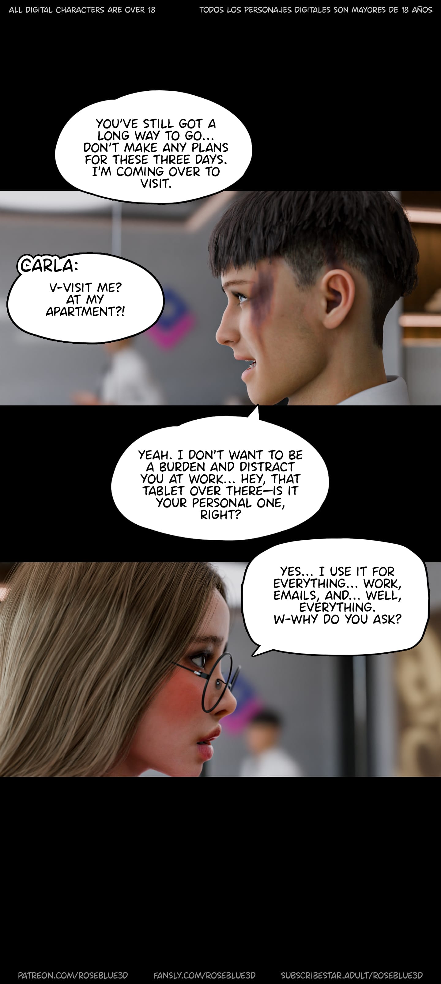Dismissed [Rose Blue 3D] 5 . Dismissed - Chapter 5 [Rose Blue 3D] – page 89