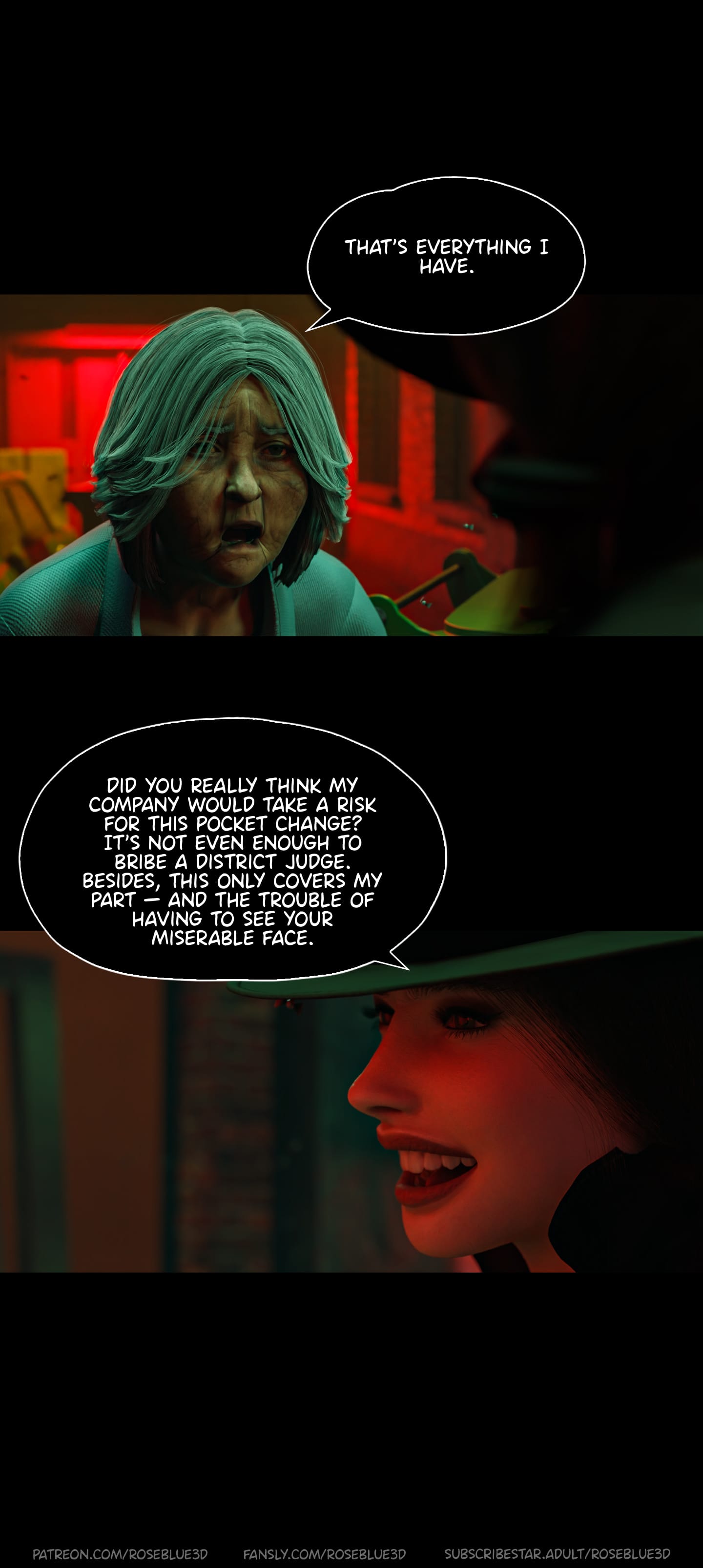 Dismissed [Rose Blue 3D] 5 . Dismissed - Chapter 5 [Rose Blue 3D] – page 9