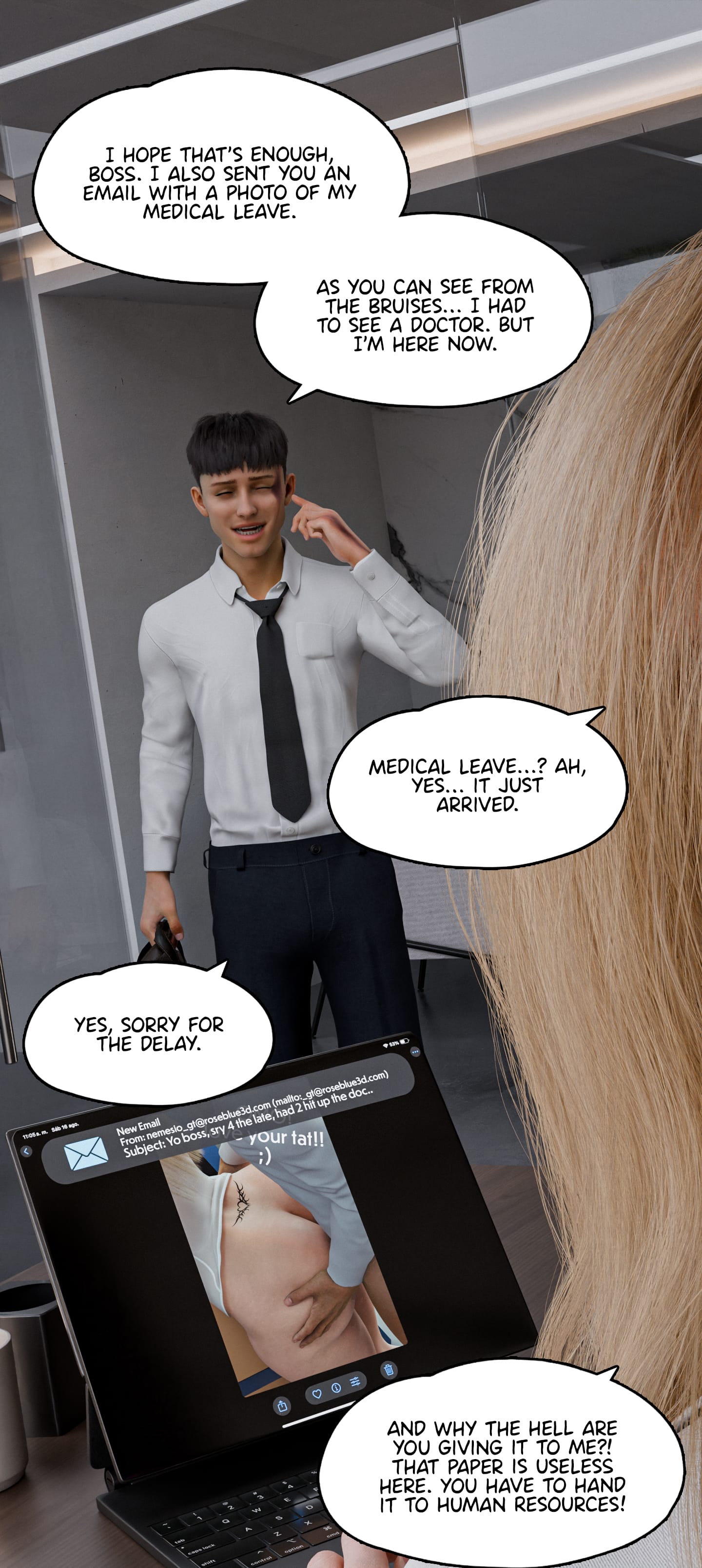 Dismissed [Rose Blue 3D] 4 . Dismissed - Chapter 4 [Rose Blue 3D] – page 33