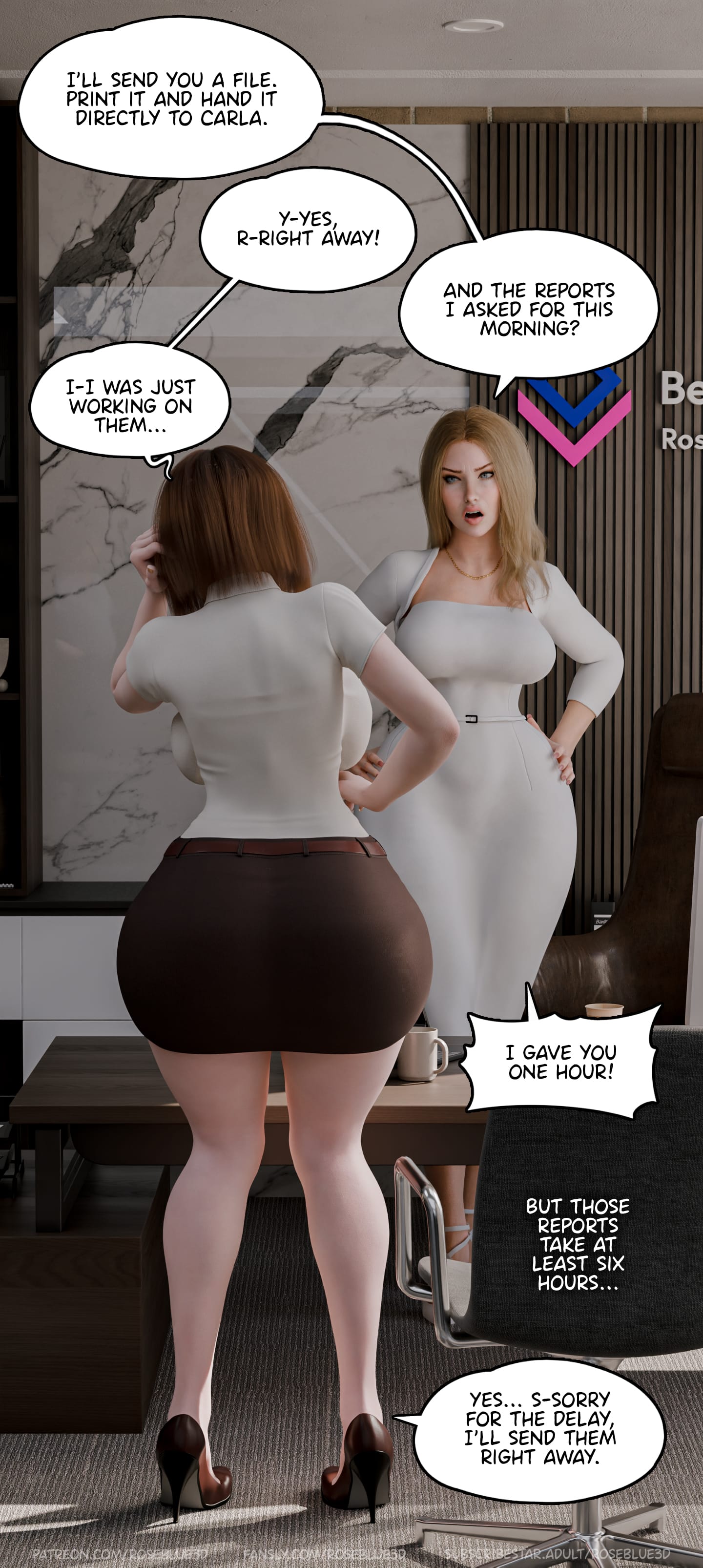 Dismissed [Rose Blue 3D] 4 . Dismissed - Chapter 4 [Rose Blue 3D] – page 41