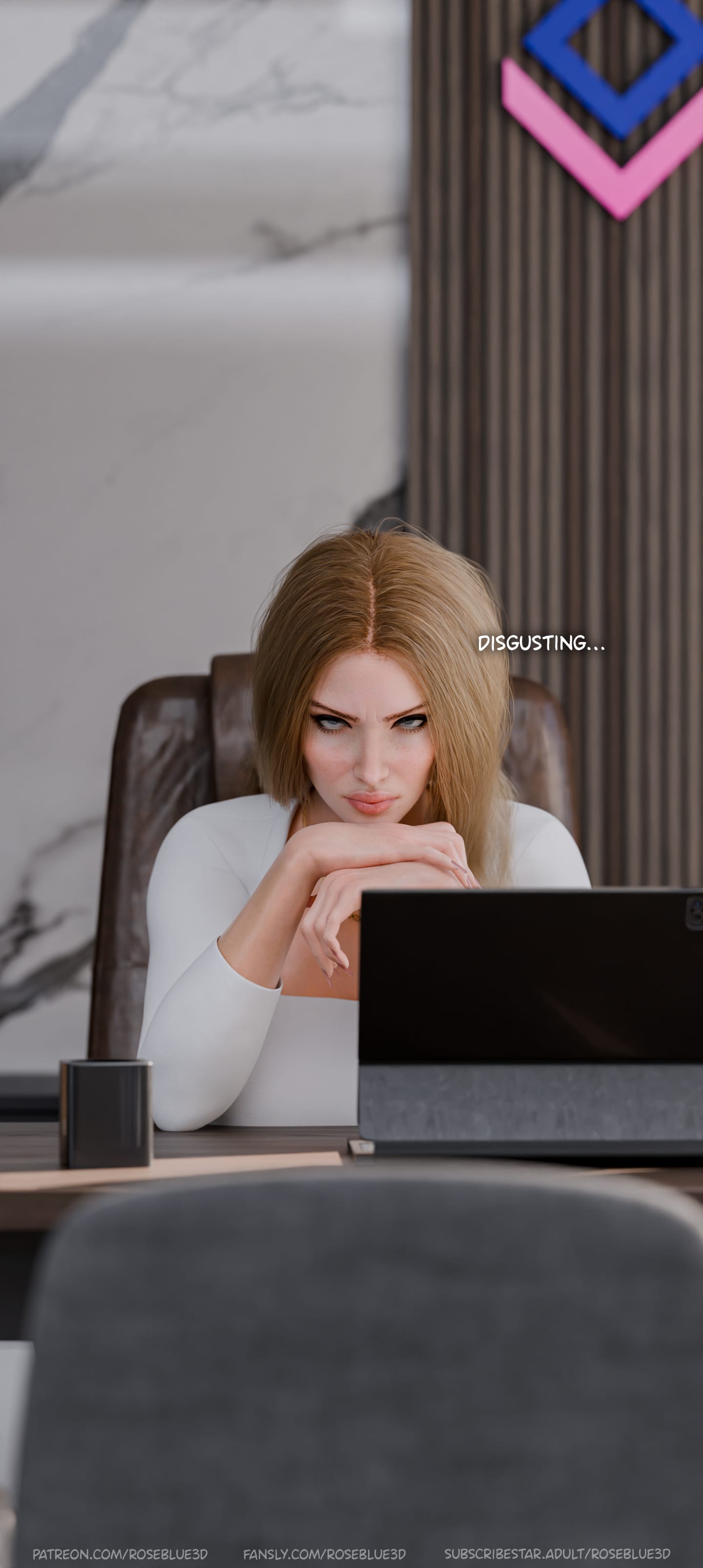 Dismissed [Rose Blue 3D] 4 . Dismissed - Chapter 4 [Rose Blue 3D] – page 71