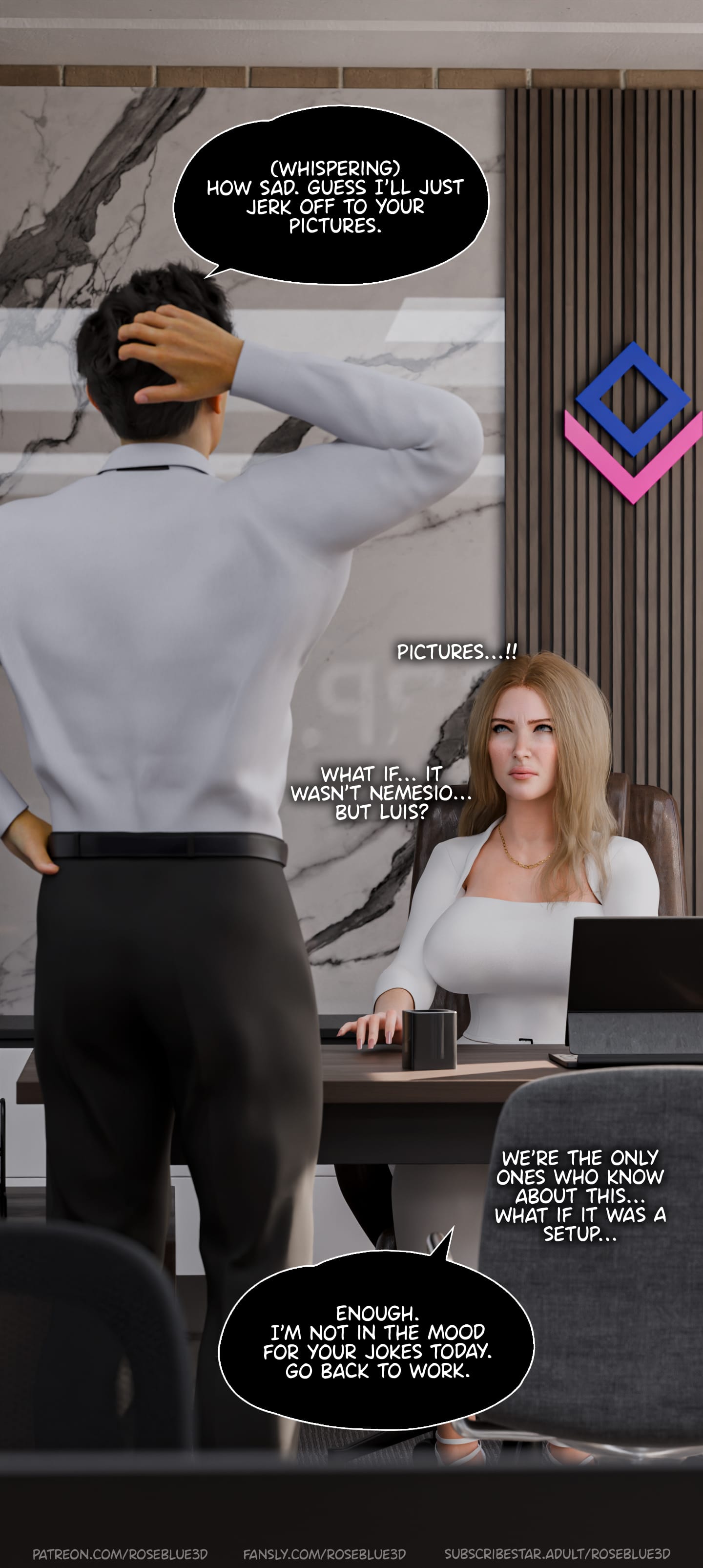 Dismissed [Rose Blue 3D] 4 . Dismissed - Chapter 4 [Rose Blue 3D] – page 81