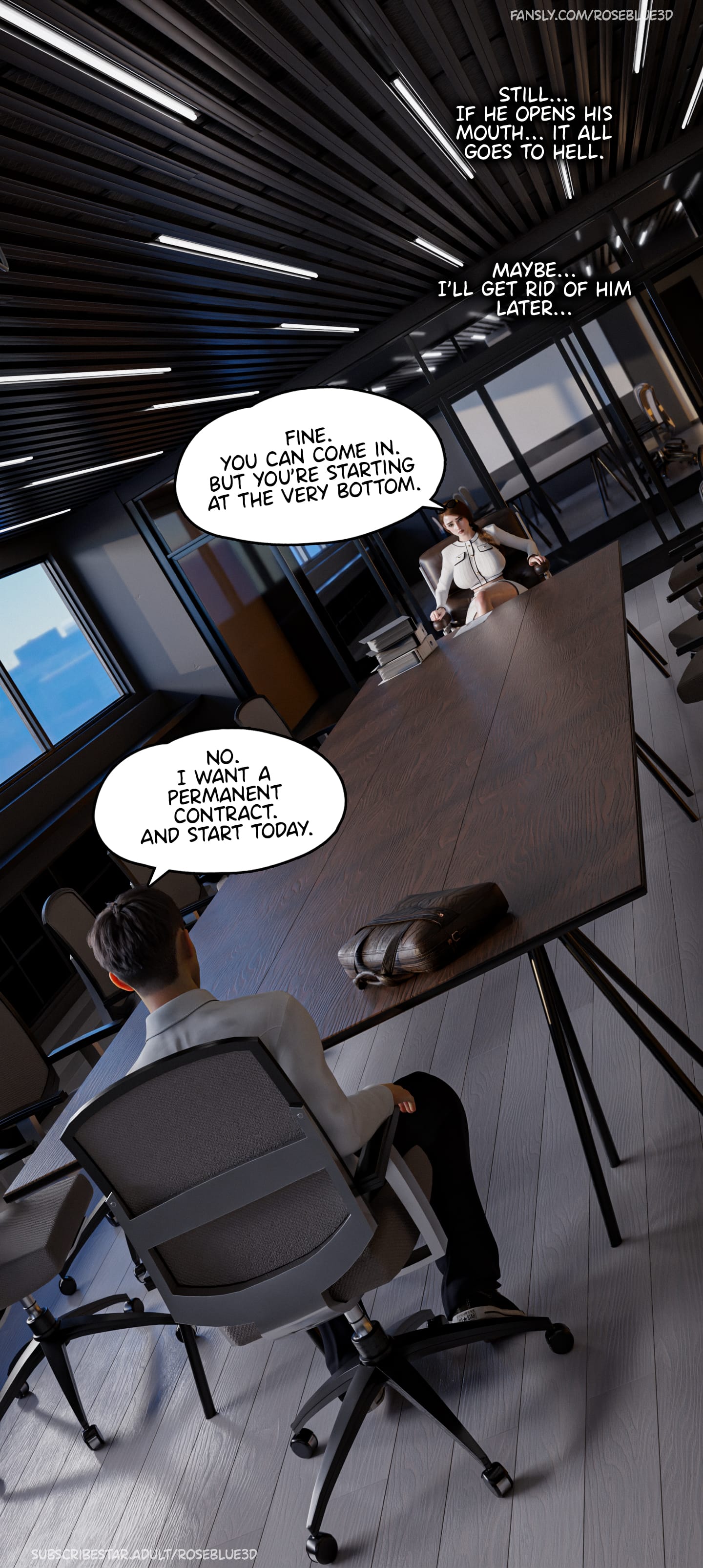 Dismissed [Rose Blue 3D] 2 . Dismissed - Chapter 2 [Rose Blue 3D] – page 16