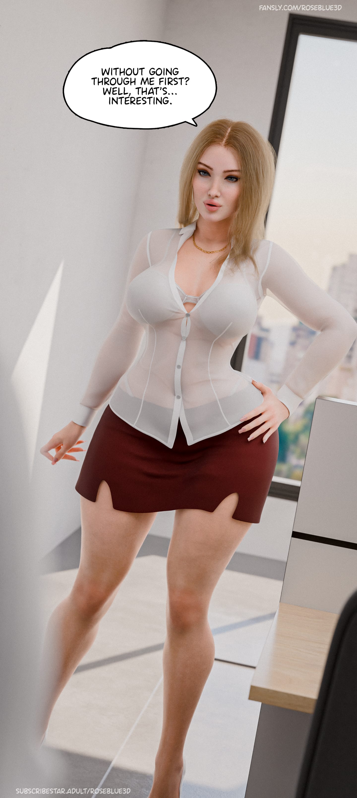 Dismissed [Rose Blue 3D] 2 . Dismissed - Chapter 2 [Rose Blue 3D] – page 38