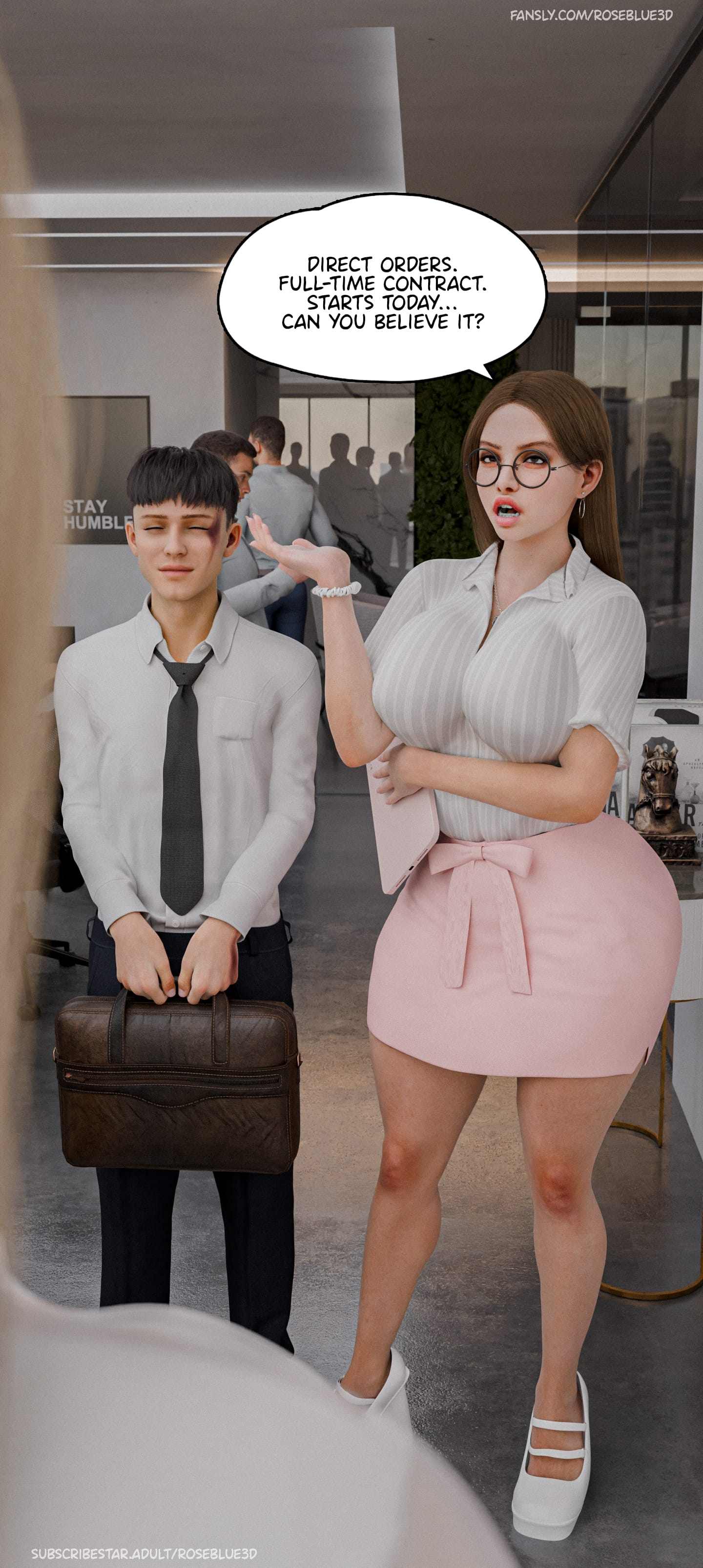 Dismissed [Rose Blue 3D] 2 . Dismissed - Chapter 2 [Rose Blue 3D] – page 39