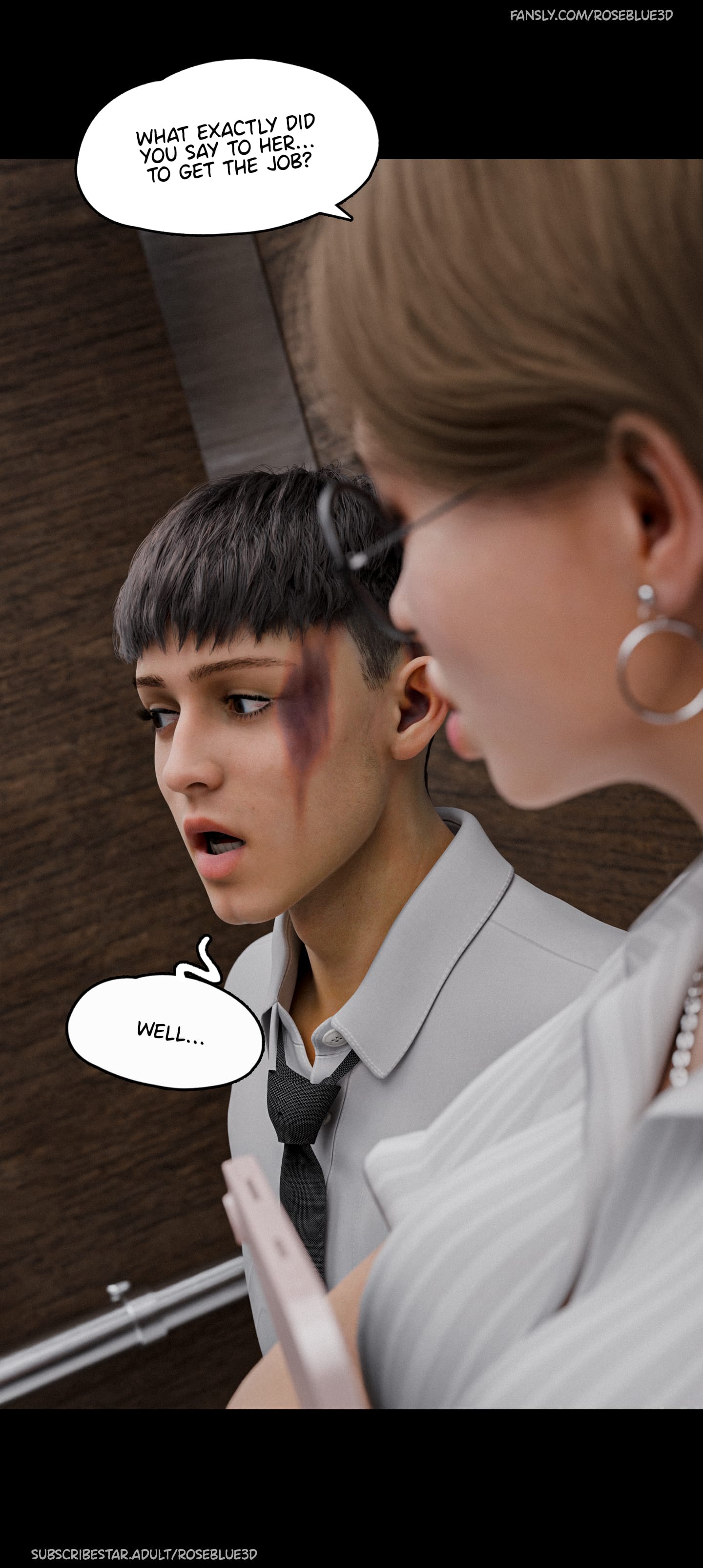 Dismissed [Rose Blue 3D] 2 . Dismissed - Chapter 2 [Rose Blue 3D] – page 9