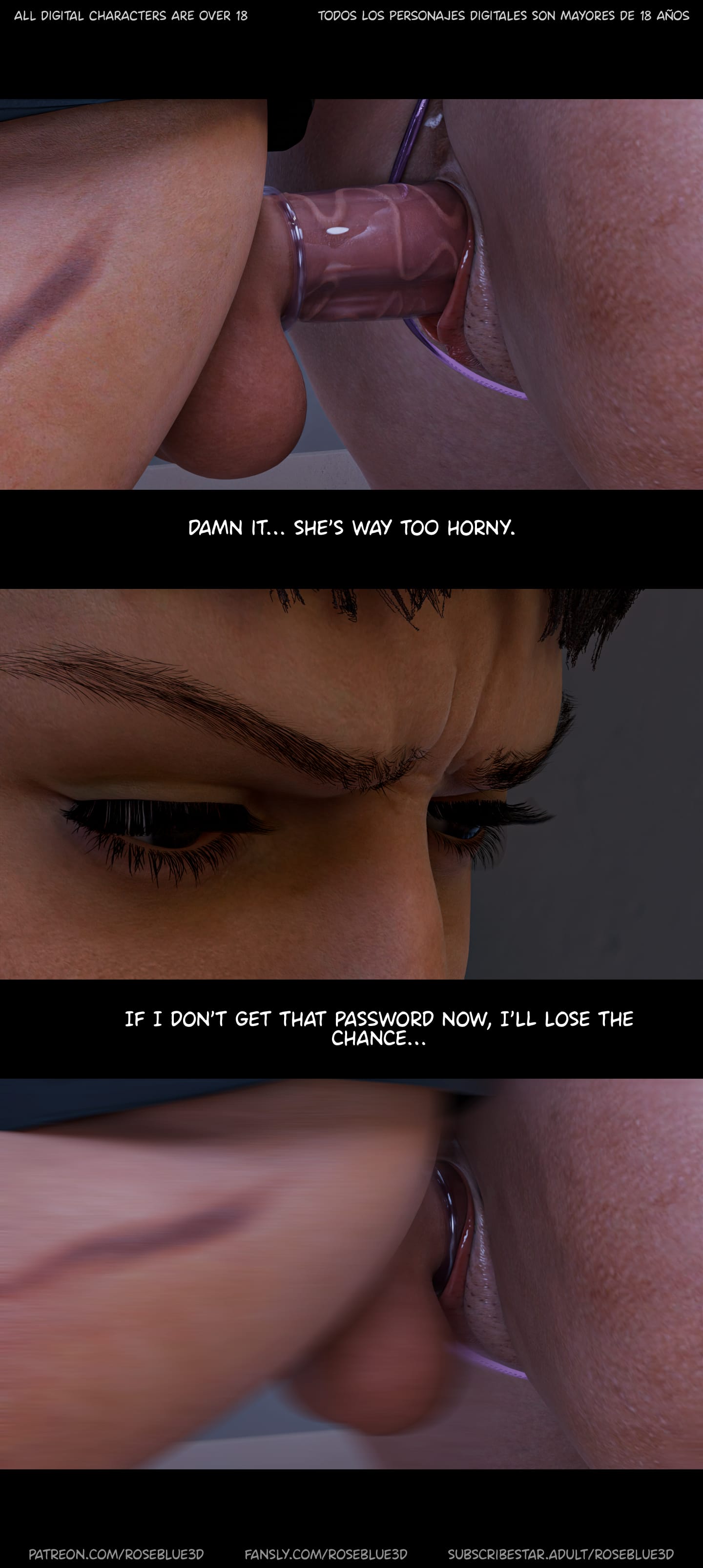 Dismissed [Rose Blue 3D] 7 . Dismissed - Chapter 7 [Rose Blue 3D] – page 38