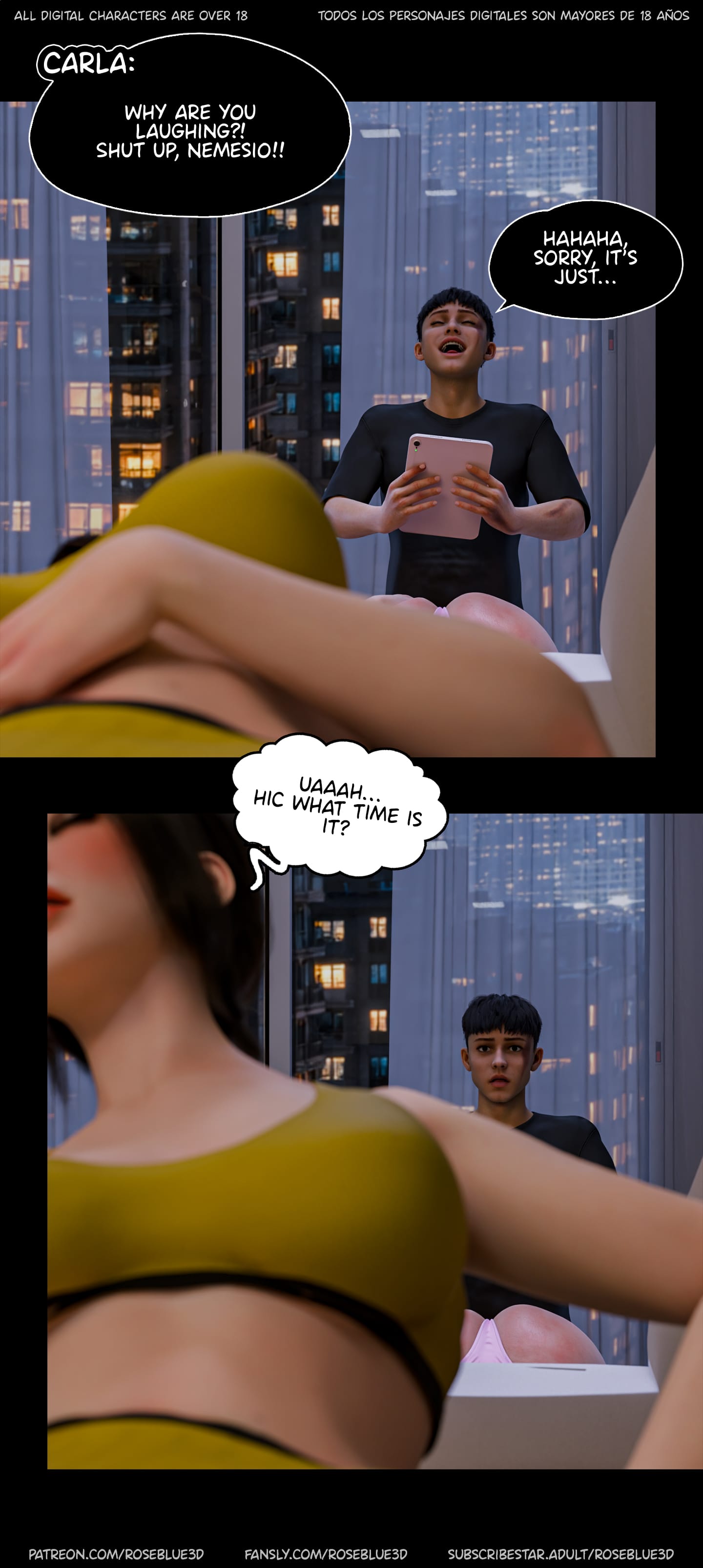 Dismissed [Rose Blue 3D] 7 . Dismissed - Chapter 7 [Rose Blue 3D] – page 50