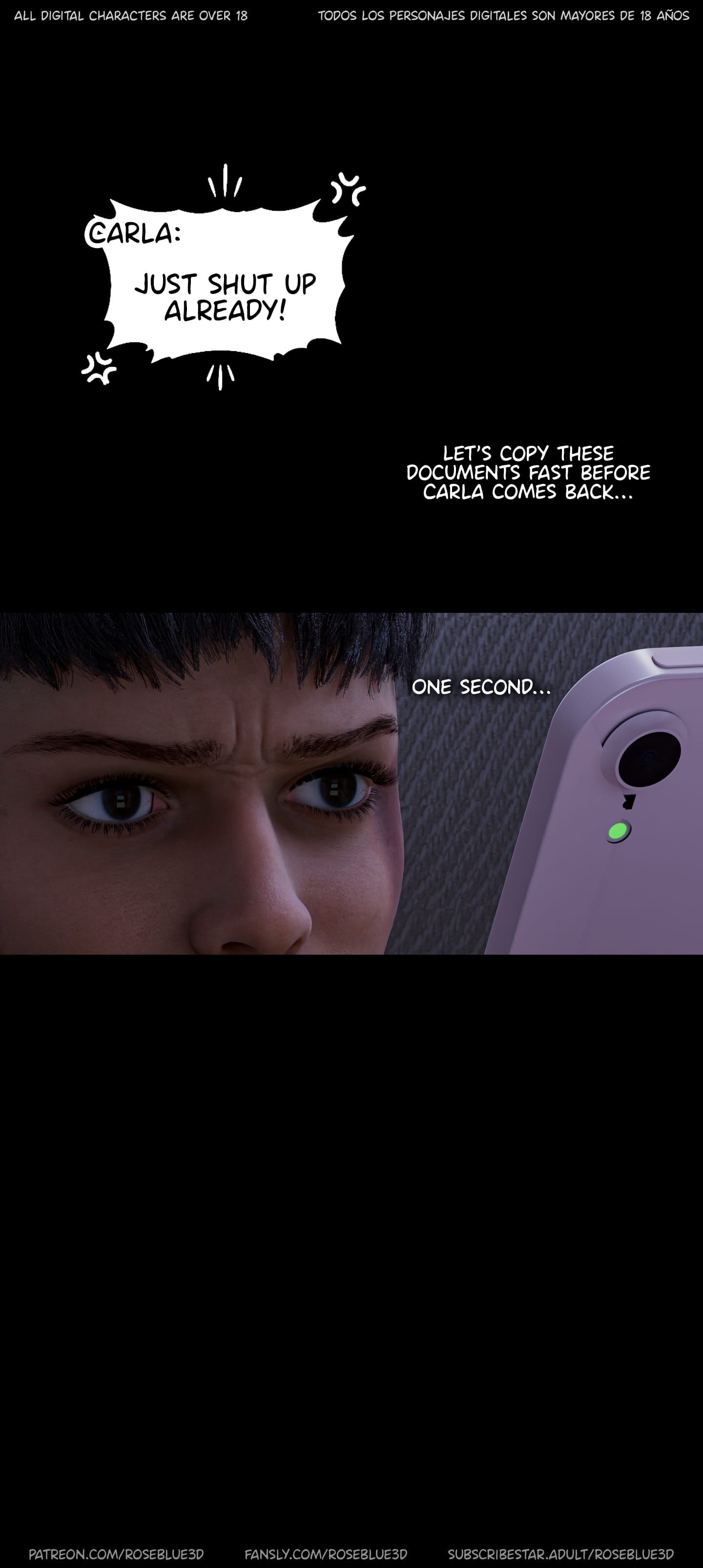 Dismissed [Rose Blue 3D] 7 . Dismissed - Chapter 7 [Rose Blue 3D] – page 85