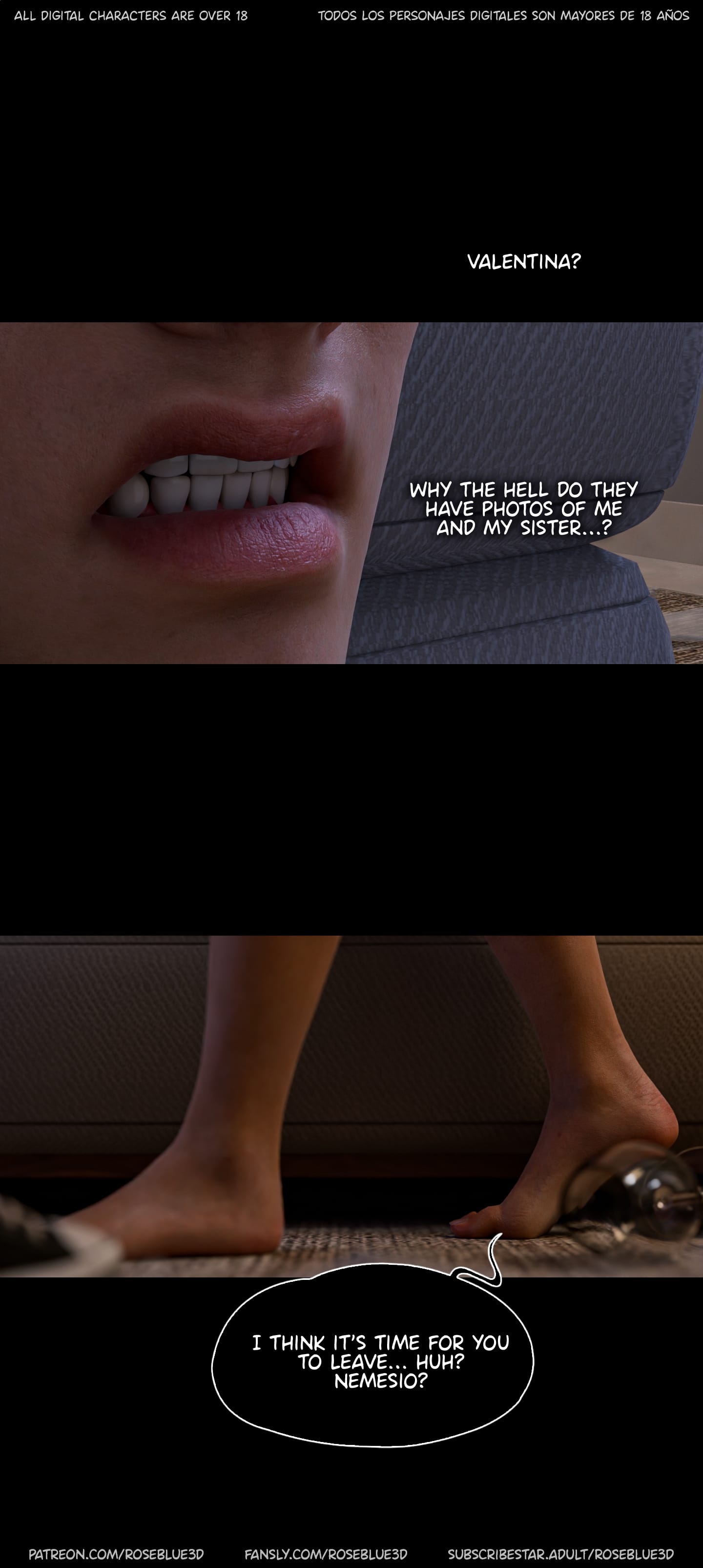 Dismissed [Rose Blue 3D] 7 . Dismissed - Chapter 7 [Rose Blue 3D] – page 86