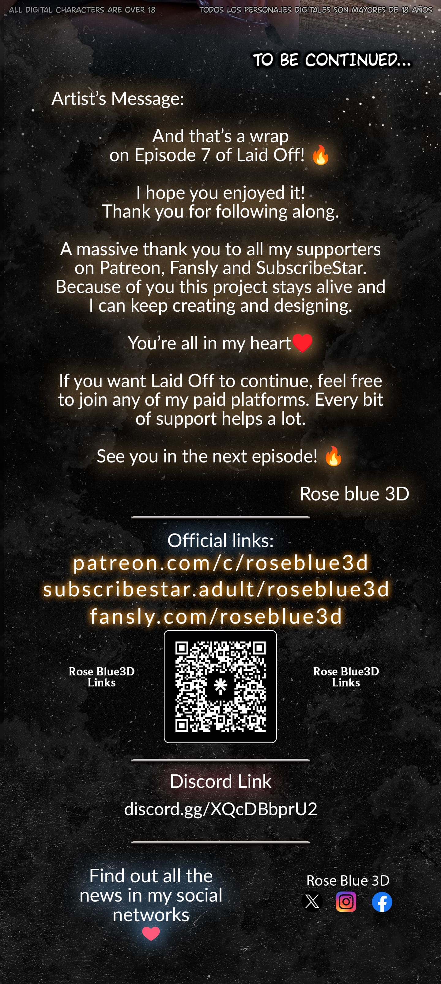 Dismissed [Rose Blue 3D] 7 . Dismissed - Chapter 7 [Rose Blue 3D] – page 88