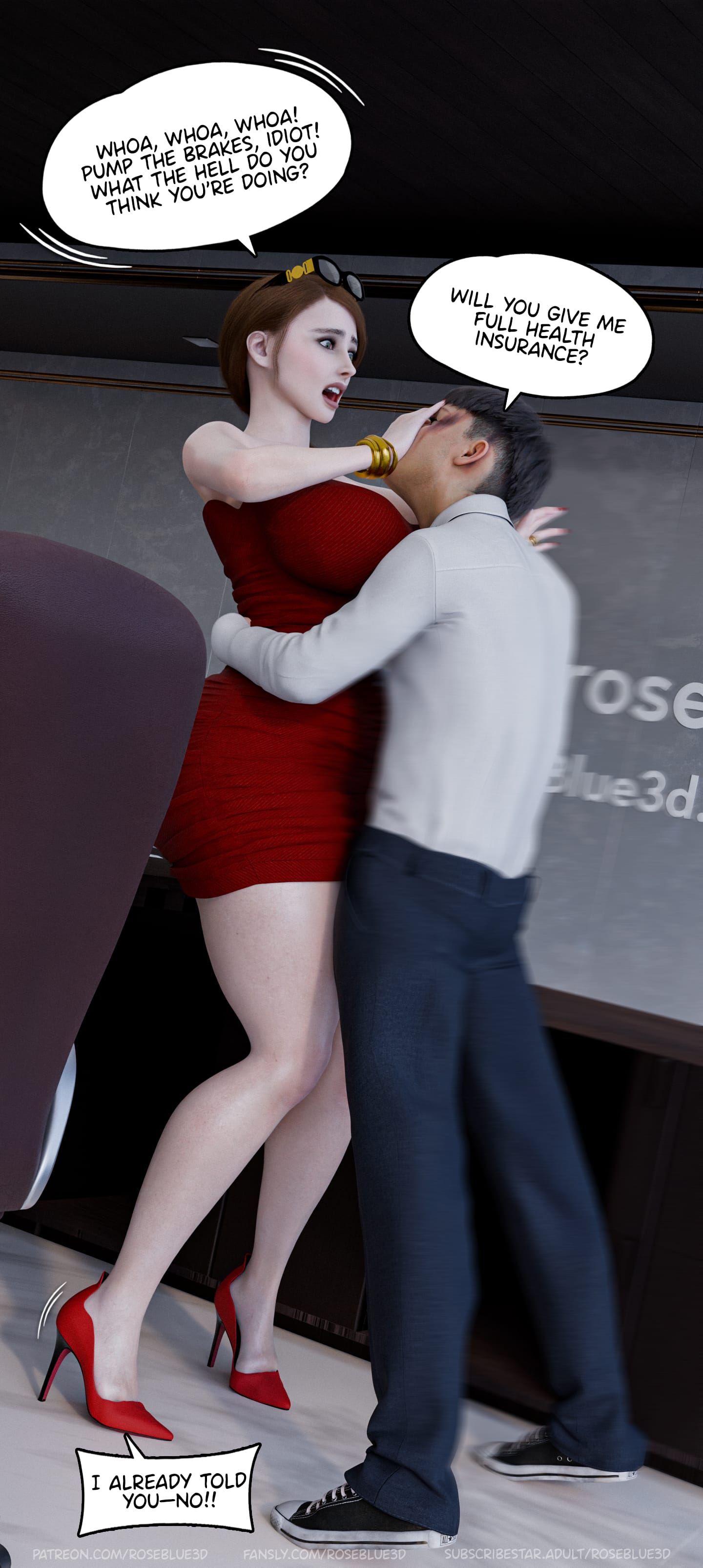 Dismissed [Rose Blue 3D] 3 . Dismissed - Chapter 3 [Rose Blue 3D] – page 11