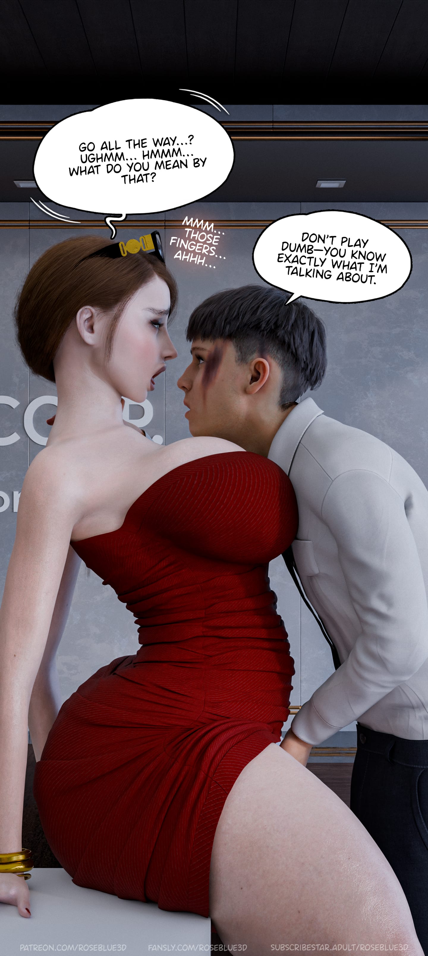 Dismissed [Rose Blue 3D] 3 . Dismissed - Chapter 3 [Rose Blue 3D] – page 15