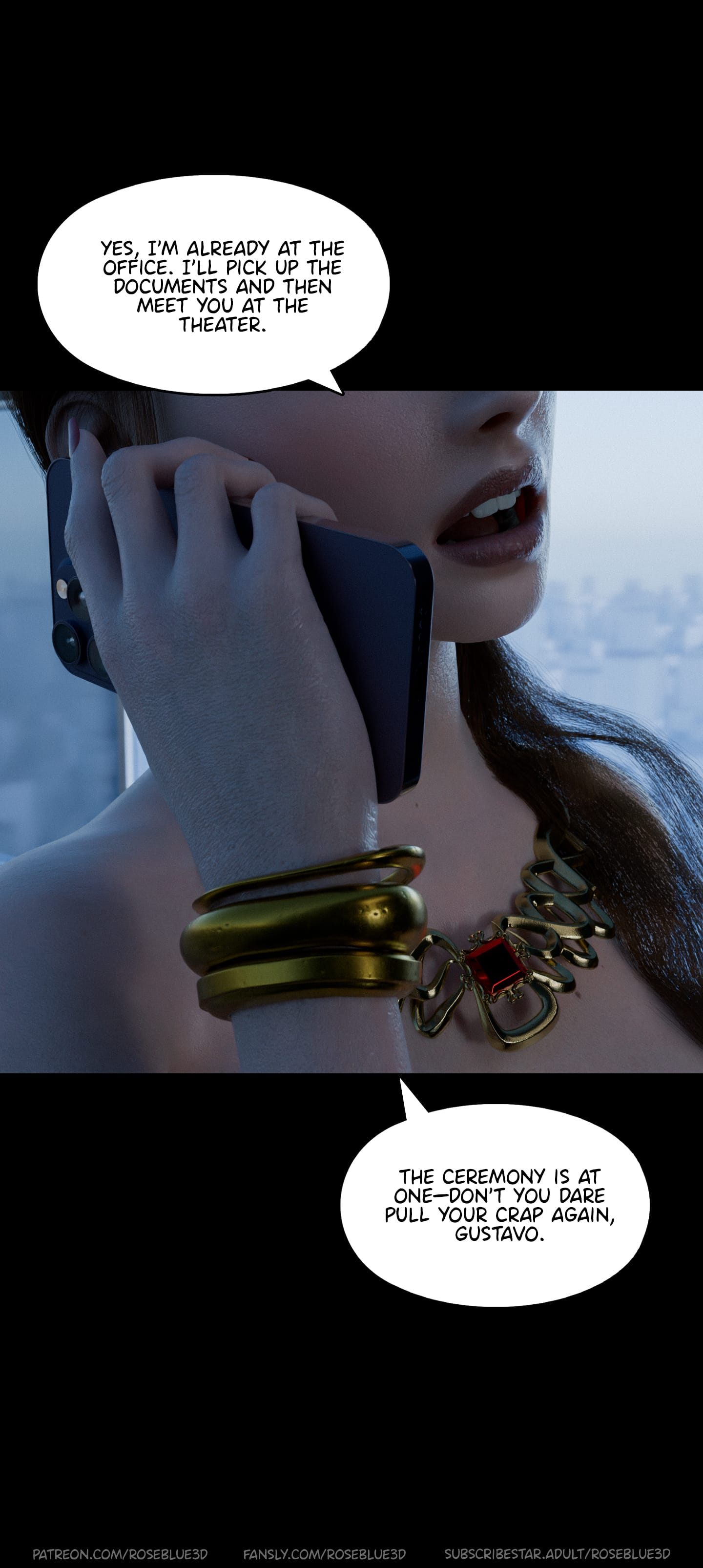 Dismissed [Rose Blue 3D] 3 . Dismissed - Chapter 3 [Rose Blue 3D] – page 3