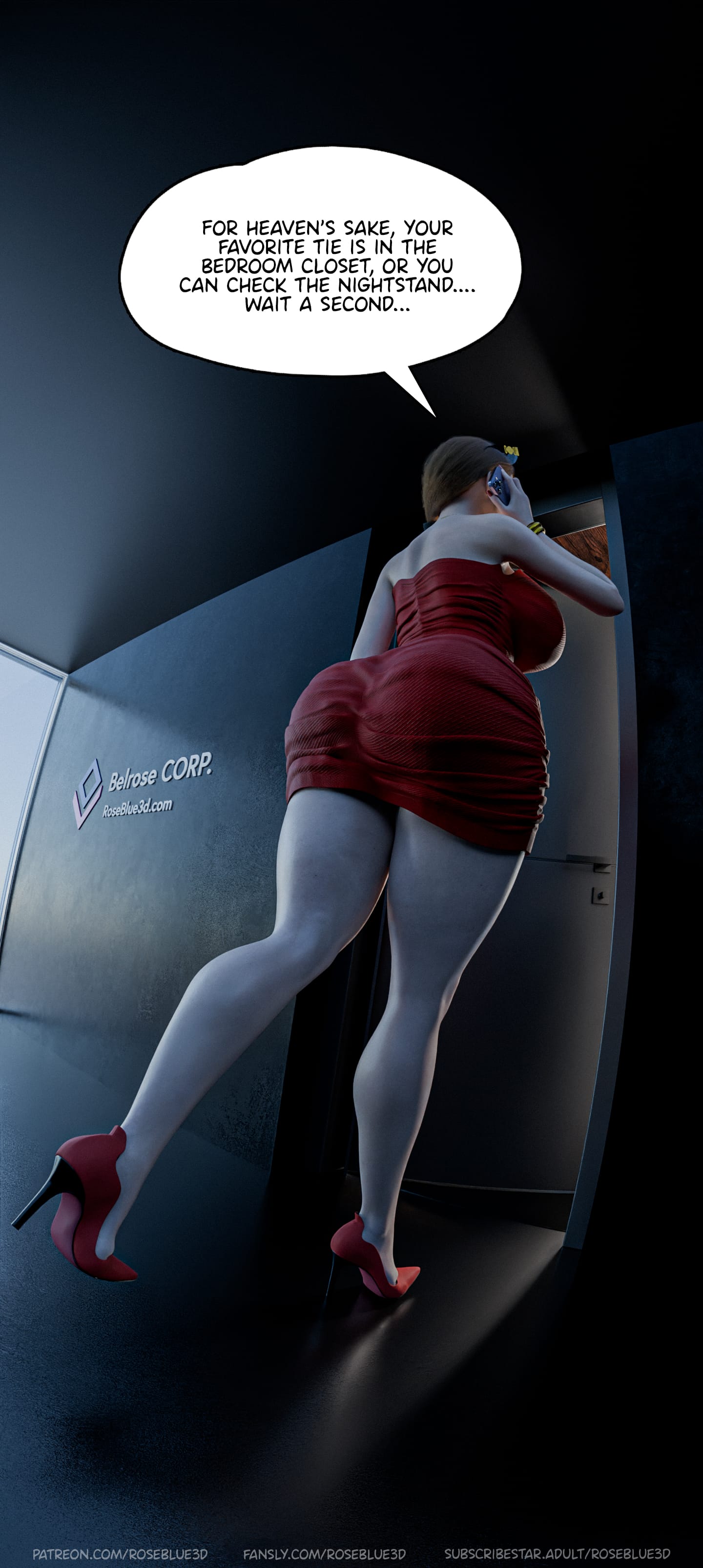 Dismissed [Rose Blue 3D] 3 . Dismissed - Chapter 3 [Rose Blue 3D] – page 4