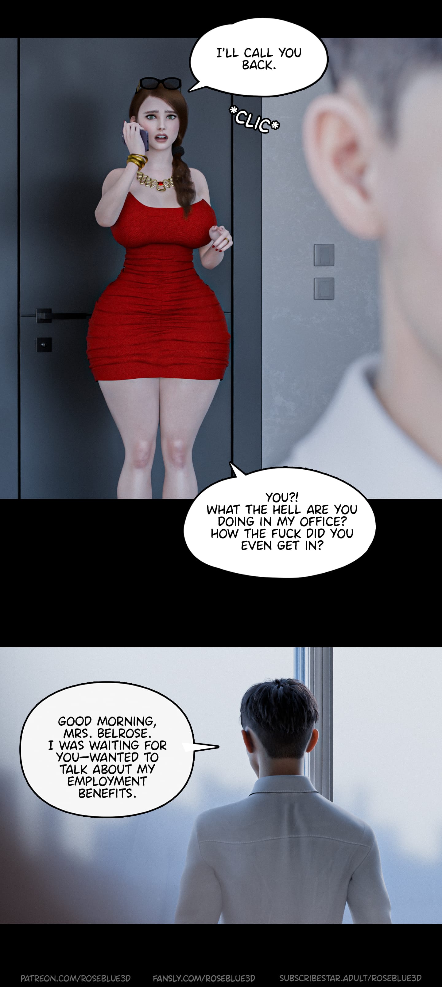 Dismissed [Rose Blue 3D] 3 . Dismissed - Chapter 3 [Rose Blue 3D] – page 5