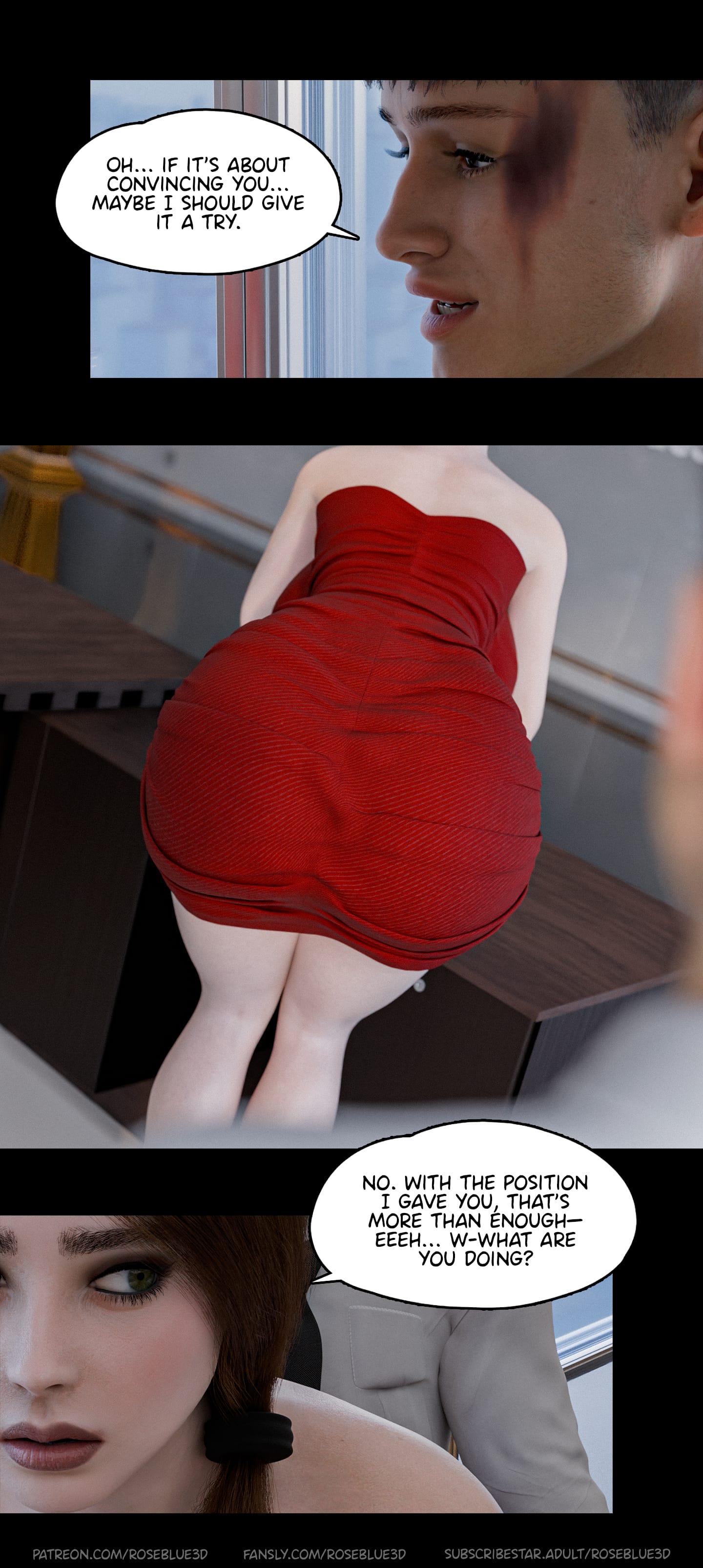 Dismissed [Rose Blue 3D] 3 . Dismissed - Chapter 3 [Rose Blue 3D] – page 9