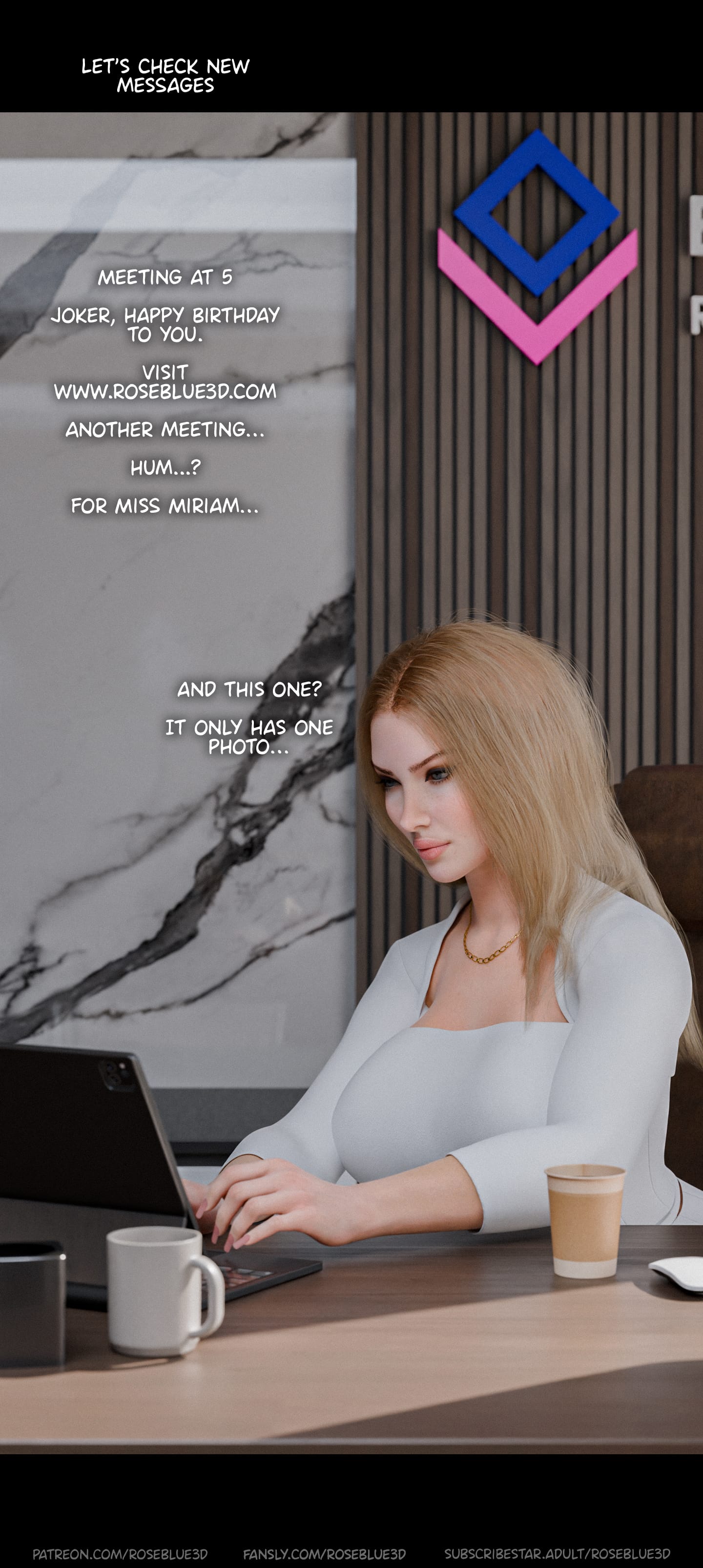 Dismissed [Rose Blue 3D] 3 . Dismissed - Chapter 3 [Rose Blue 3D] – page 92