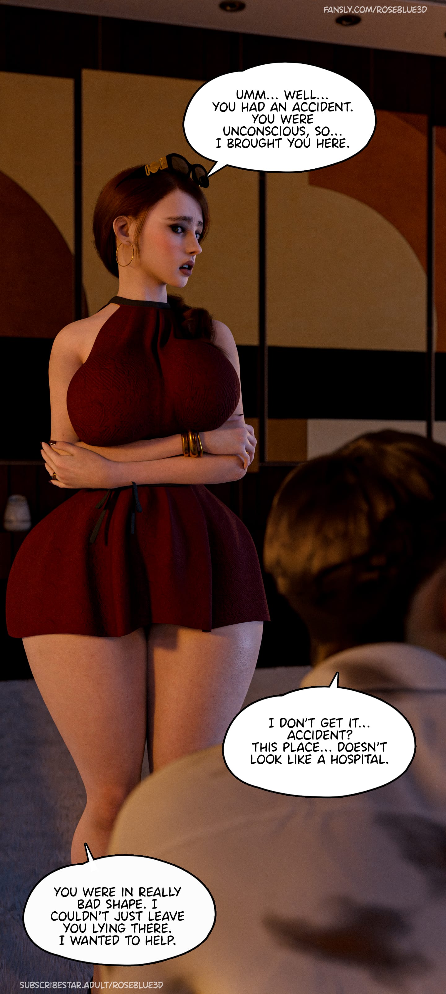 Dismissed [Rose Blue 3D] 1 . Dismissed - Chapter 1 [Rose Blue 3D] – page 38