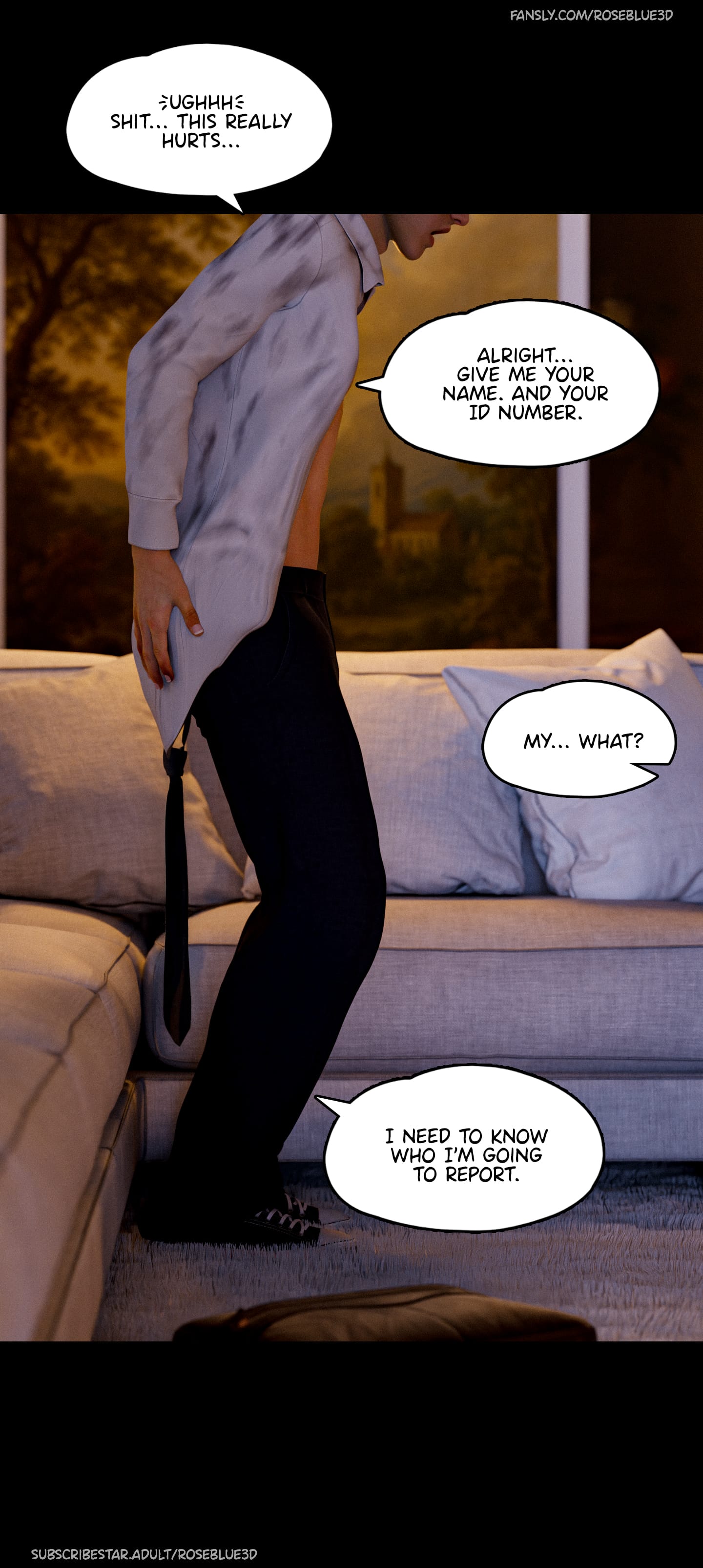 Dismissed [Rose Blue 3D] 1 . Dismissed - Chapter 1 [Rose Blue 3D] – page 44