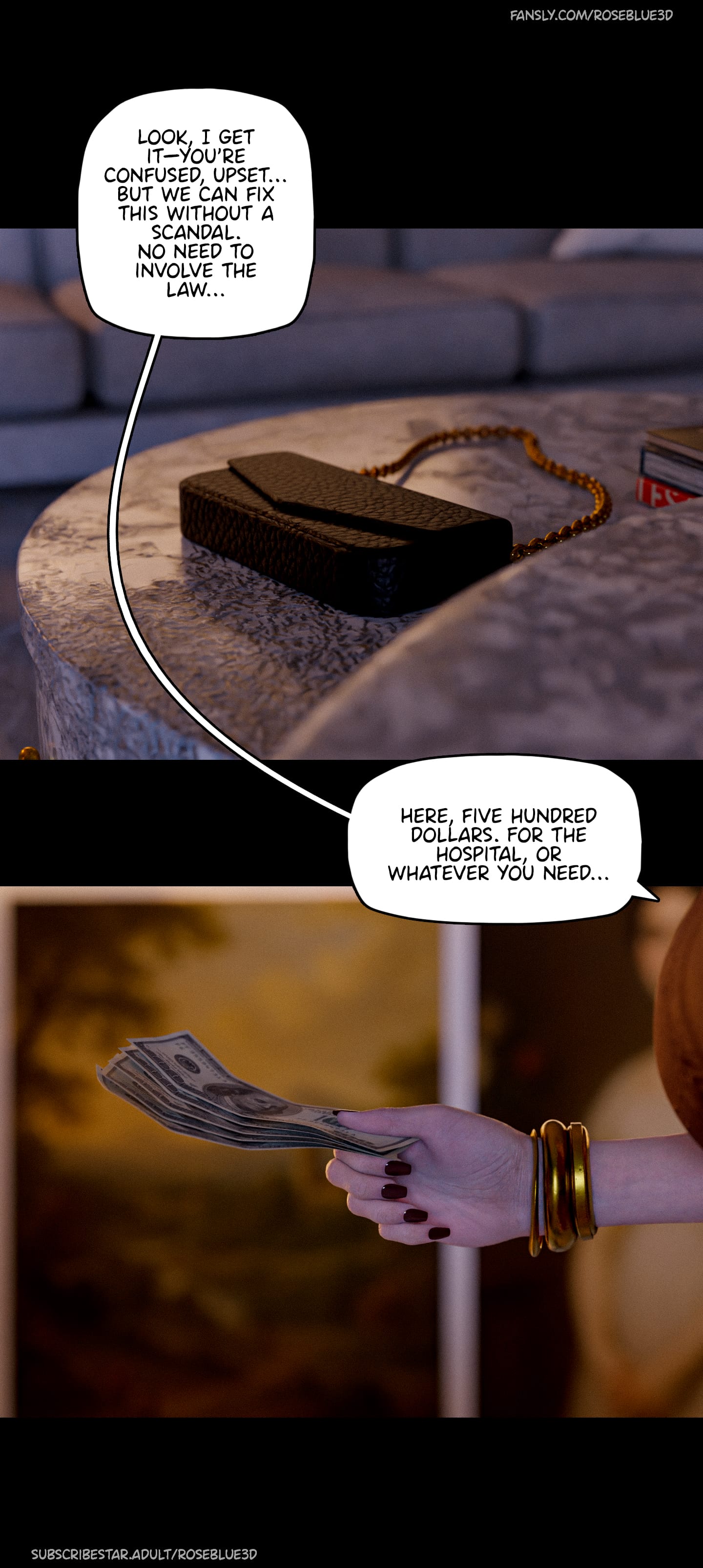 Dismissed [Rose Blue 3D] 1 . Dismissed - Chapter 1 [Rose Blue 3D] – page 46