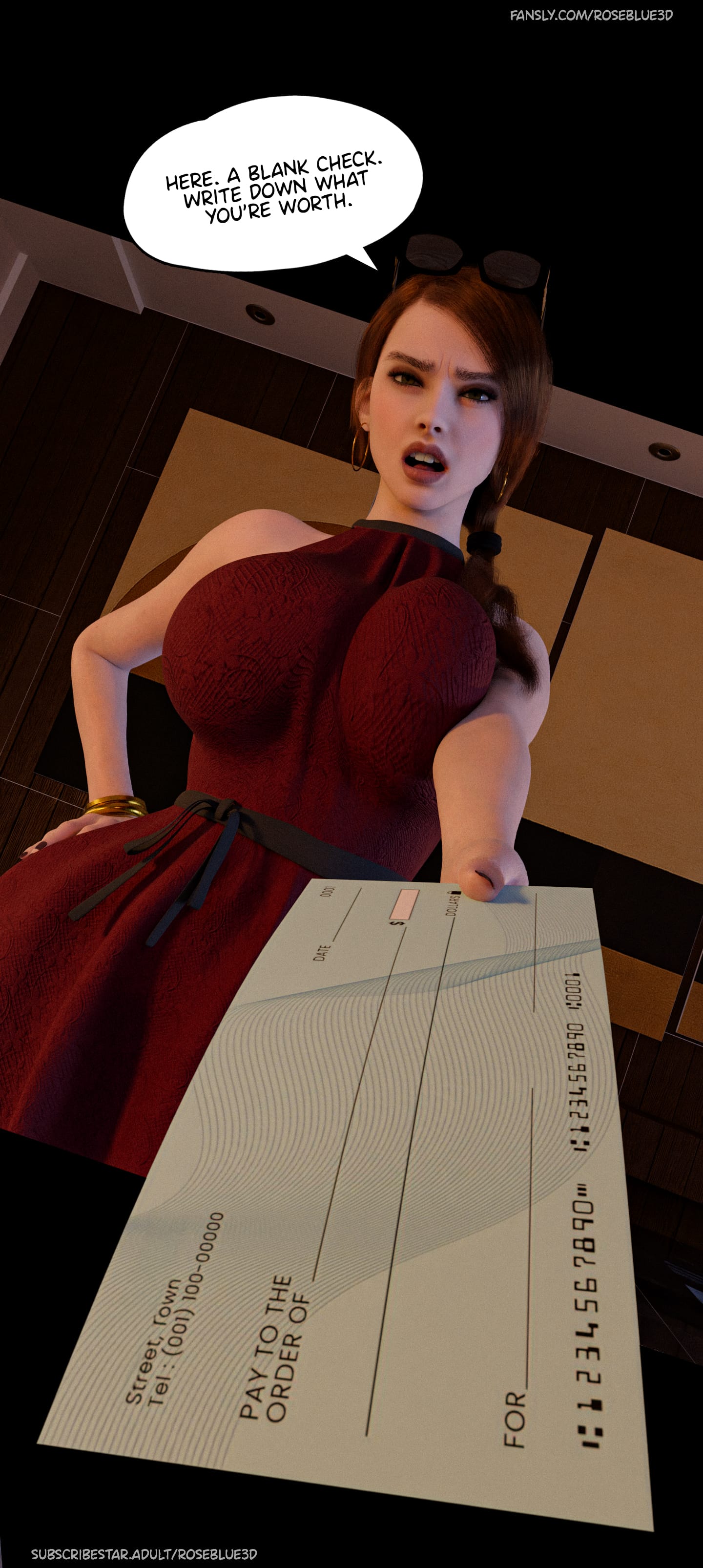 Dismissed [Rose Blue 3D] 1 . Dismissed - Chapter 1 [Rose Blue 3D] – page 50