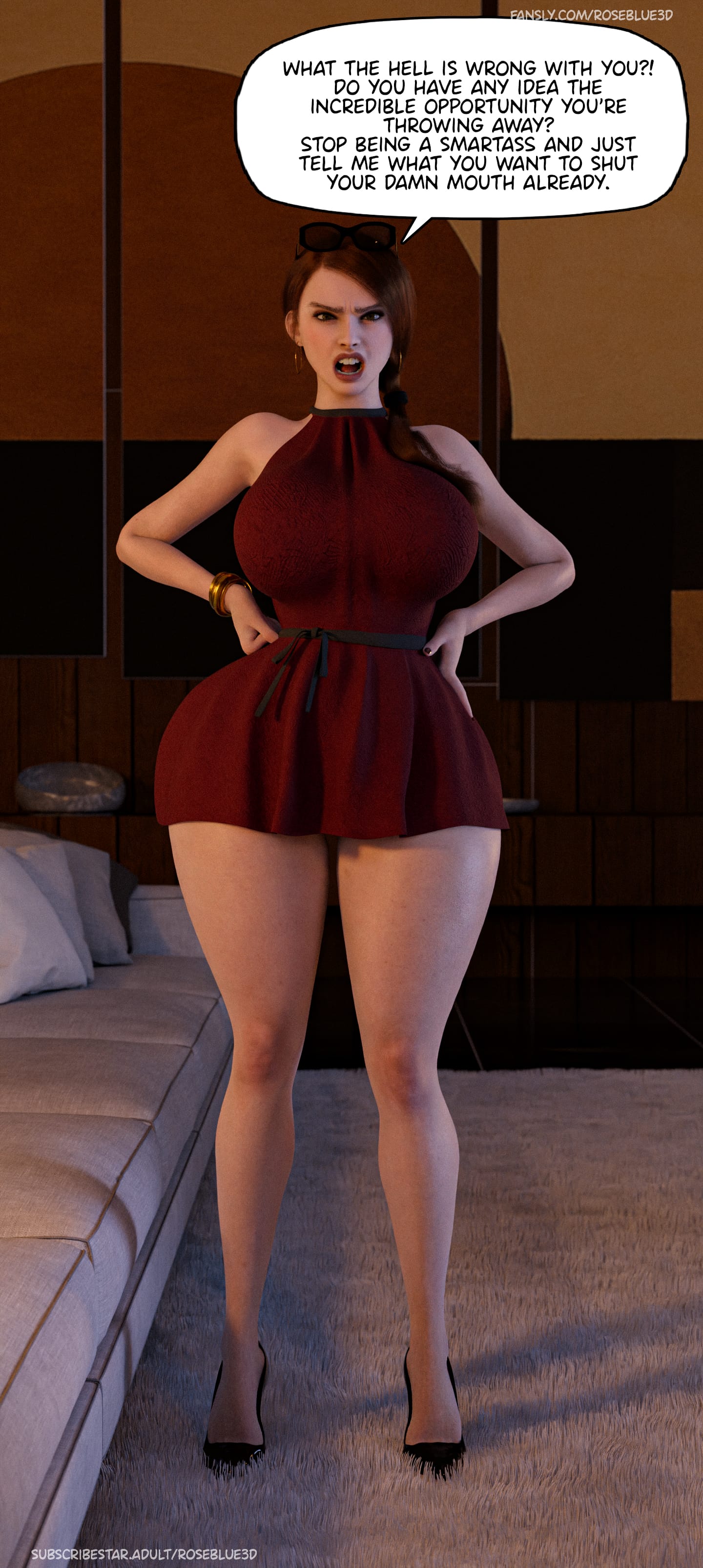 Dismissed [Rose Blue 3D] 1 . Dismissed - Chapter 1 [Rose Blue 3D] – page 52