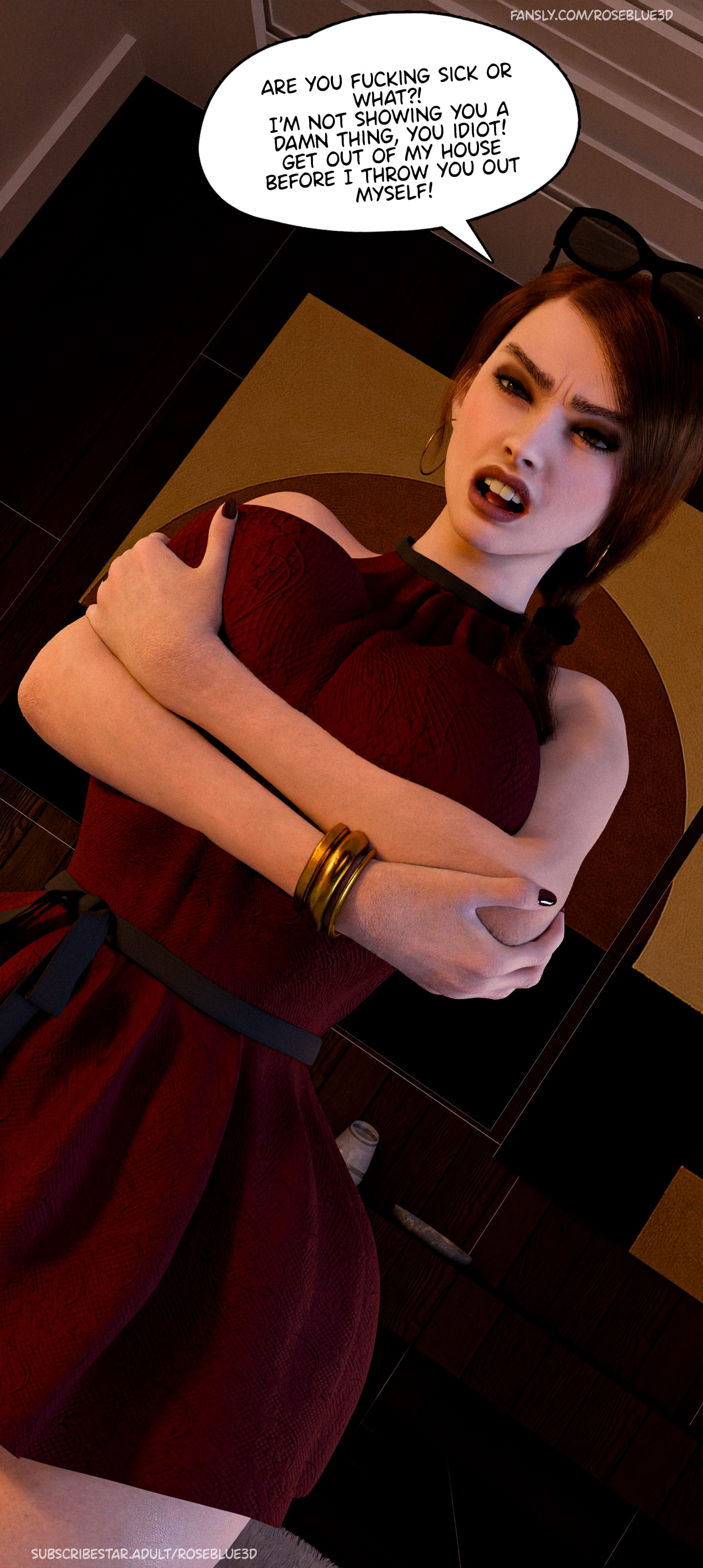 Dismissed [Rose Blue 3D] 1 . Dismissed - Chapter 1 [Rose Blue 3D] – page 56