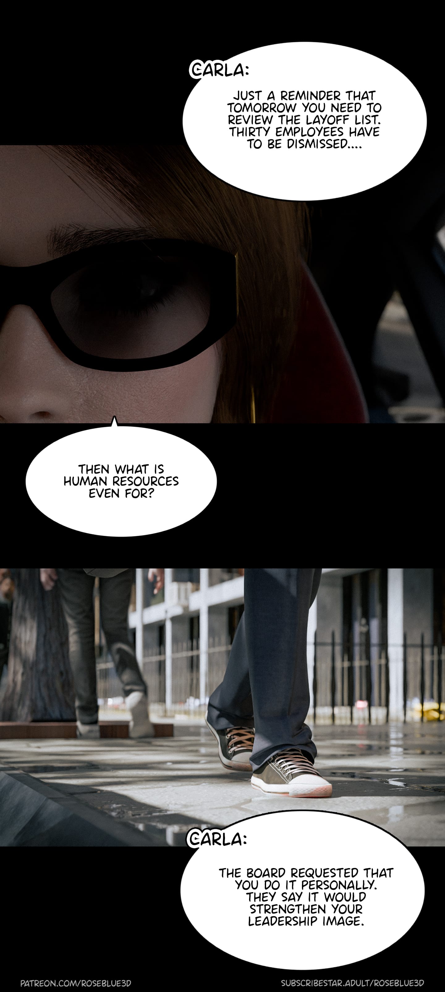 Dismissed [Rose Blue 3D] 1 . Dismissed - Chapter 1 [Rose Blue 3D] – page 6