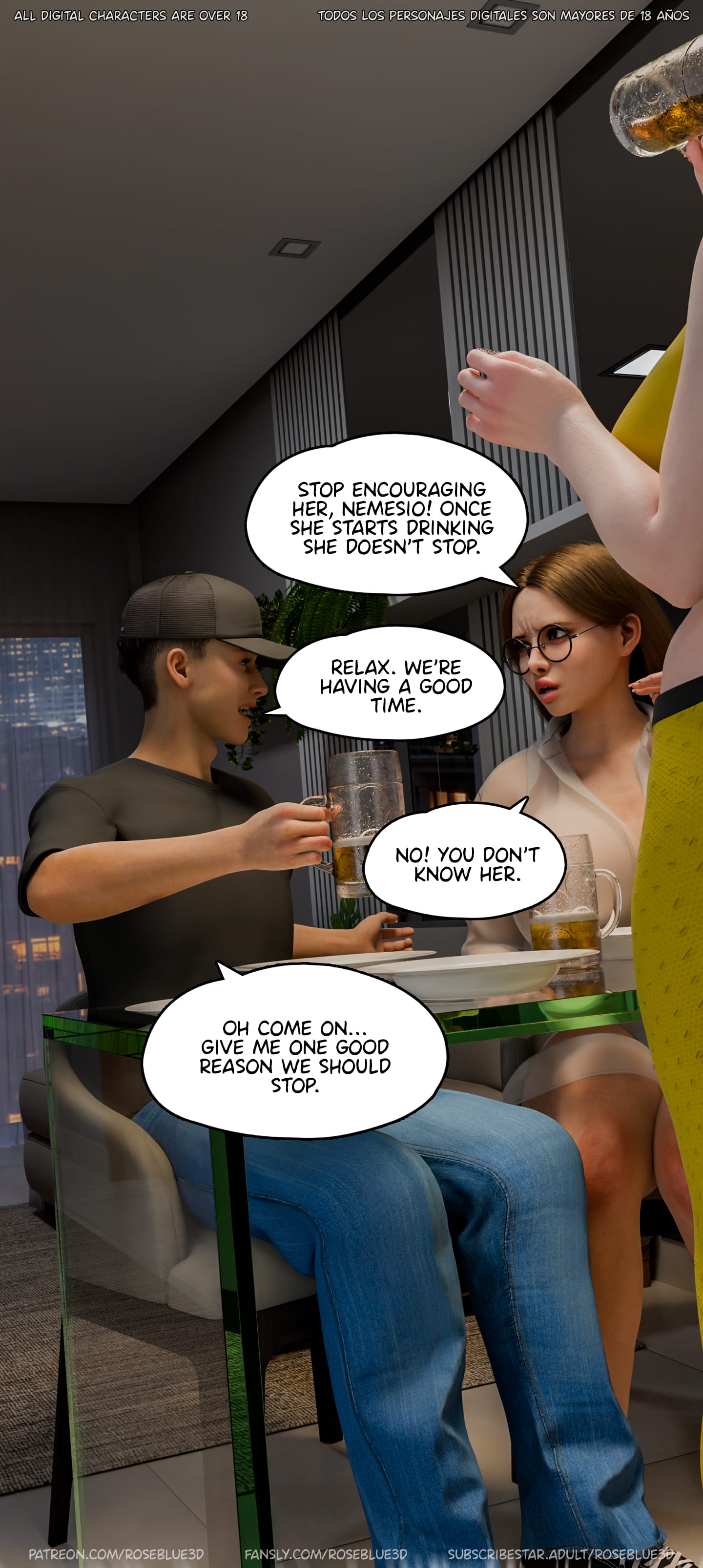 Dismissed [Rose Blue 3D] 6 . Dismissed - Chapter 6 [Rose Blue 3D] – page 36