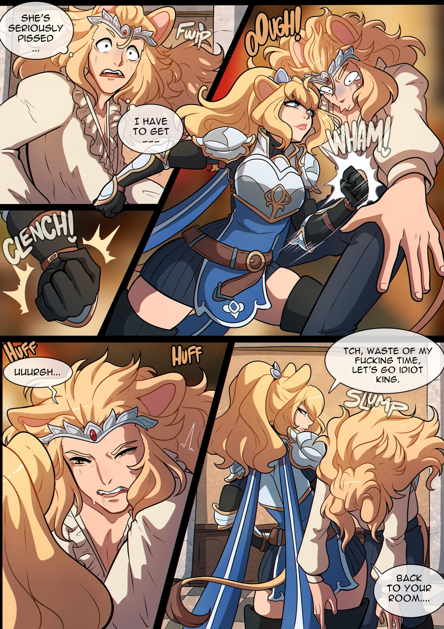 A Lion's Pride [Kinkymation] 5 . A Lion's Pride - Chapter 5 [Kinkymation] – page 4