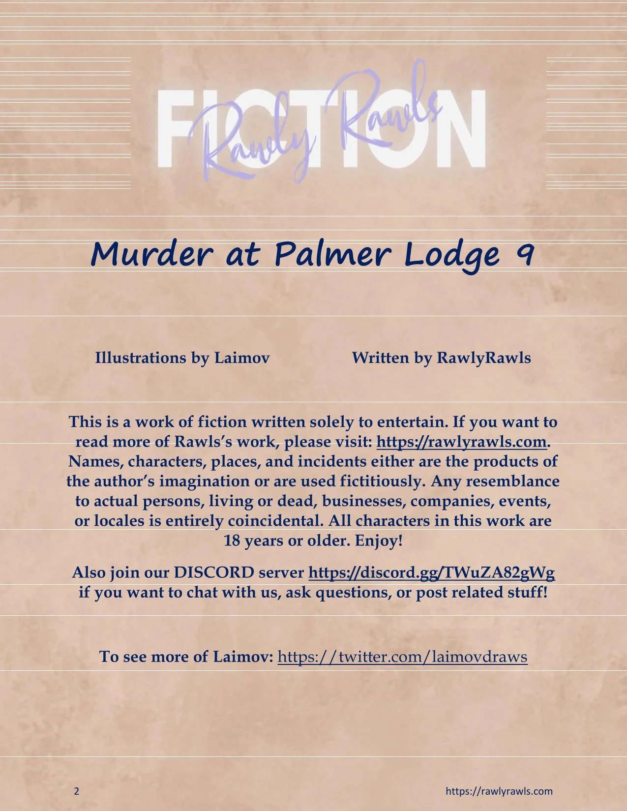 Murder At Palmer Lodge [Laimov , RawlyRawls] 9 . Murder At Palmer Lodge - Chapter 9 [Laimov , RawlyRawls] – page 2