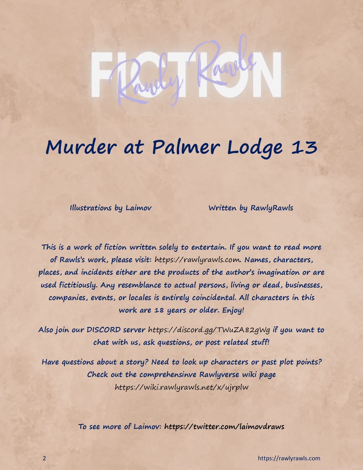 Murder At Palmer Lodge [Laimov , RawlyRawls] 13 . Murder At Palmer Lodge - Chapter 13 [Laimov , RawlyRawls] – page 2