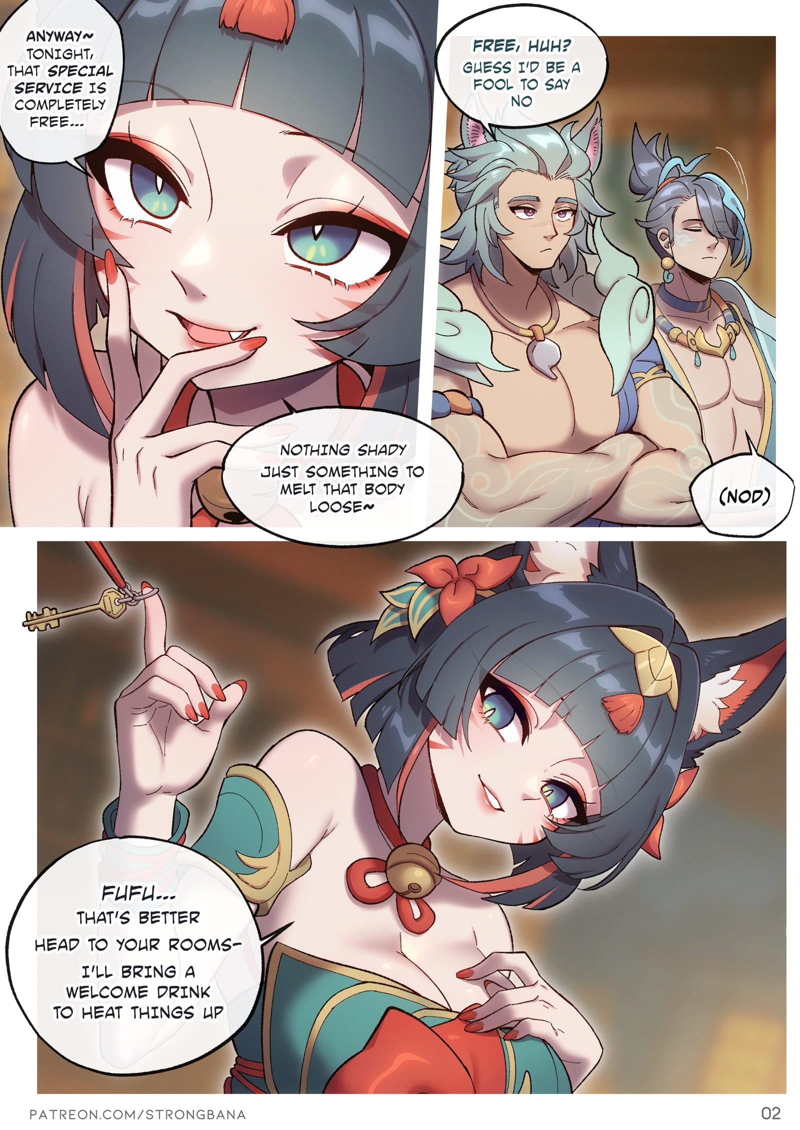 After Hours Service (League of Legends) [Strong Bana] 1 . After Hours Service - Chapter 1 (League of Legends) [Strong Bana] – page 6