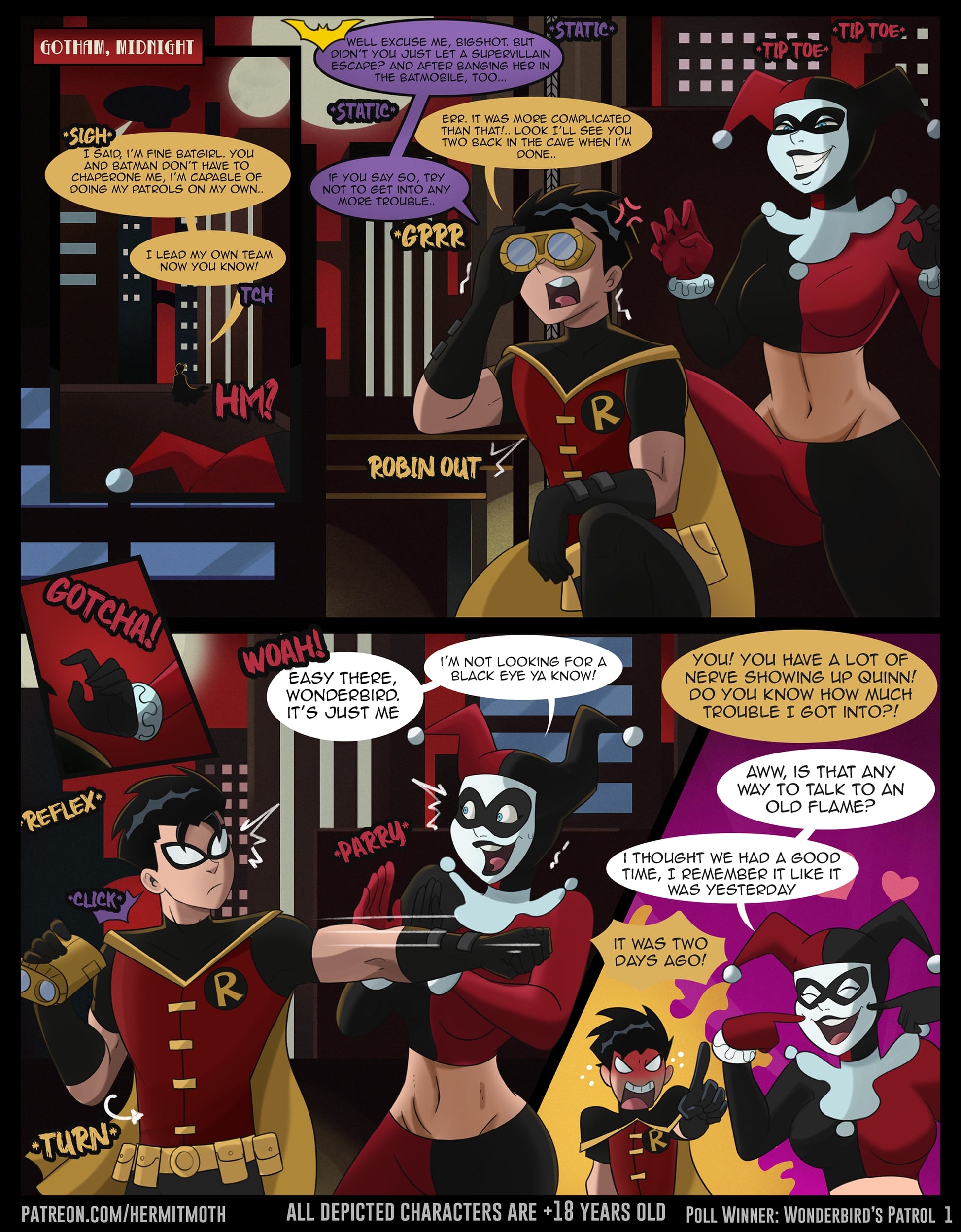 Harley's Ride (Batman) [Hermit Moth] 2 . Harley's Ride - Chapter 2 (Batman) [Hermit Moth] – page 1