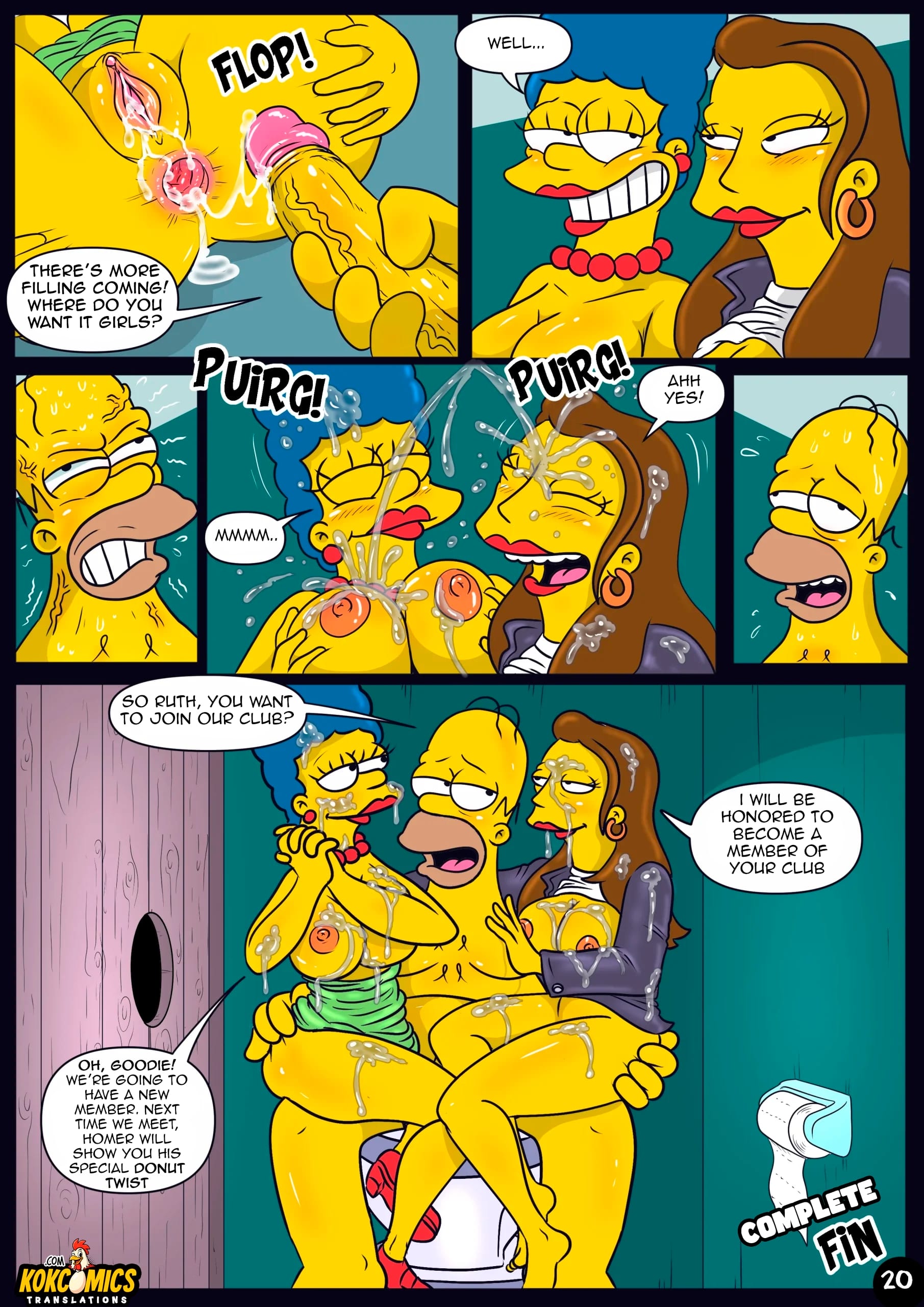 The Pastime (The Simpsons) [The Yellow Fantasy , Croc] 17 . A-Typical Needs - Chapter 17 (The Simpsons) [The Yellow Fantasy , Croc] – page 21