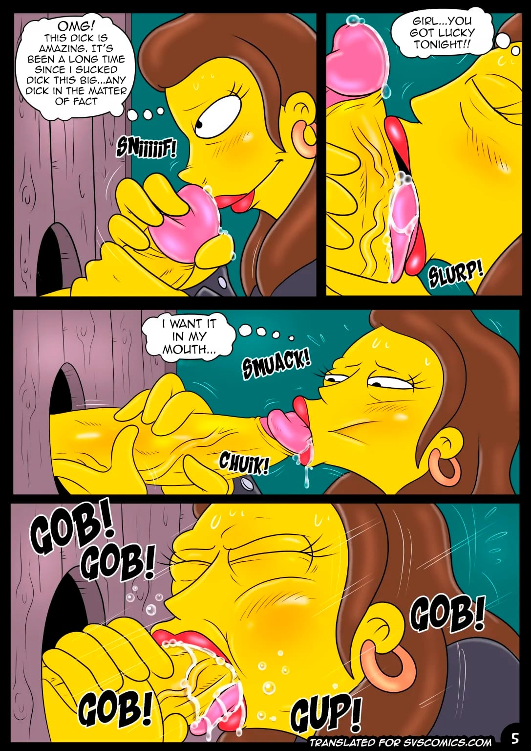 The Pastime (The Simpsons) [The Yellow Fantasy , Croc] 17 . A-Typical Needs - Chapter 17 (The Simpsons) [The Yellow Fantasy , Croc] – page 6