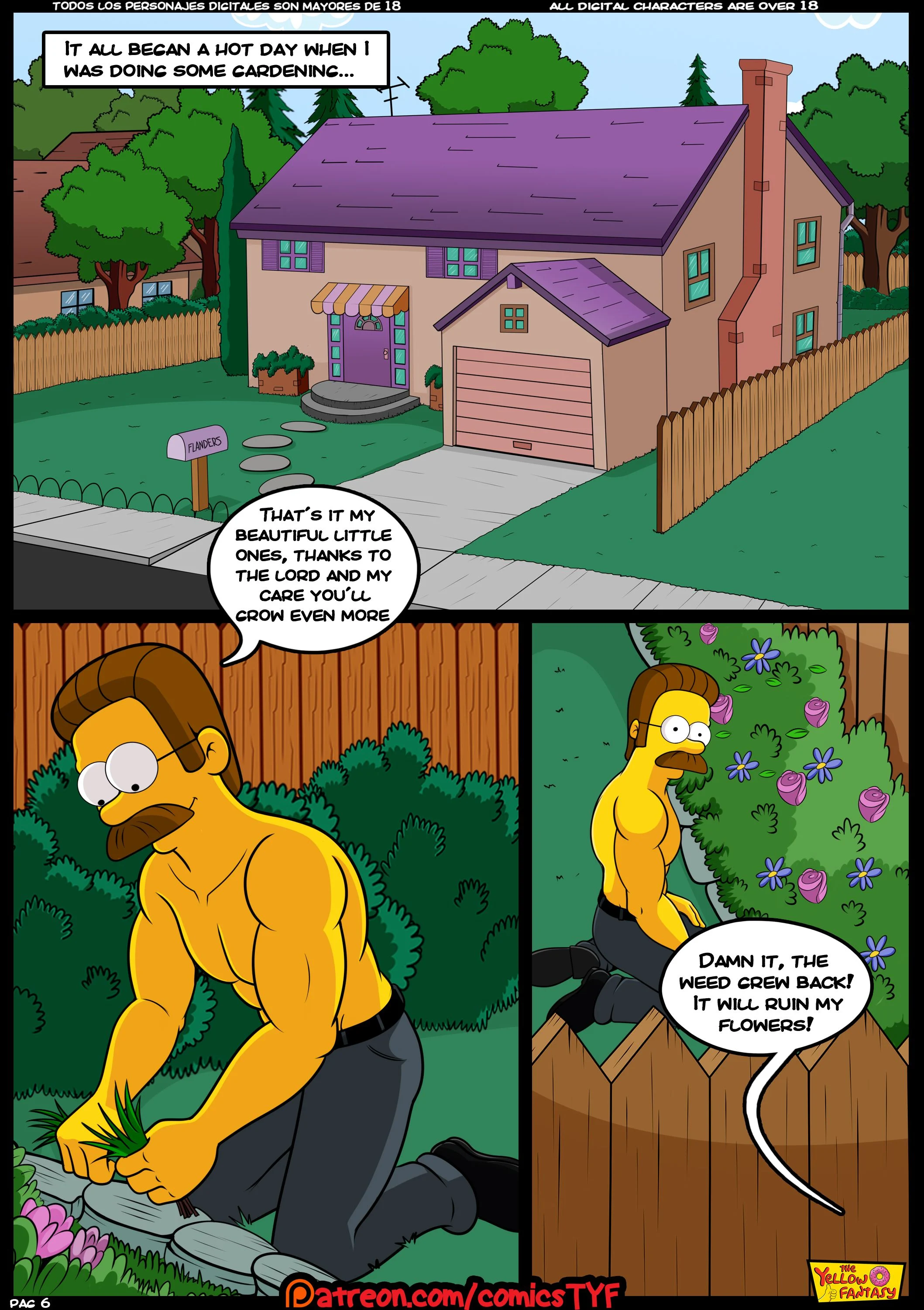 The Pastime (The Simpsons) [The Yellow Fantasy , Croc] 1 . The Pastime - Chapter 1 (The Simpsons) [The Yellow Fantasy] – page 7