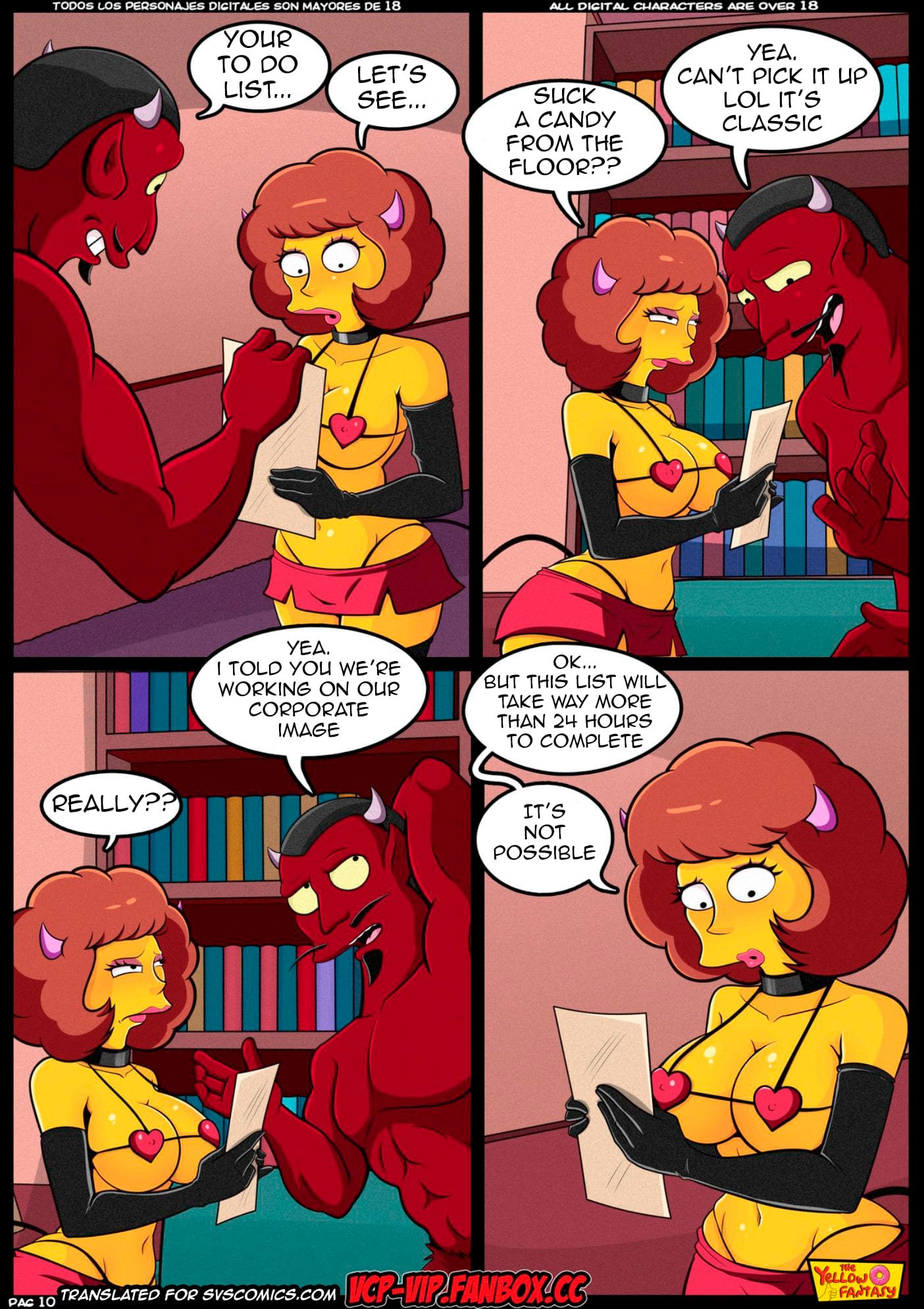 The Pastime (The Simpsons) [The Yellow Fantasy , Croc] 16 . The List - Chapter 16 (The Simpsons) [The Yellow Fantasy , Croc] – page 11