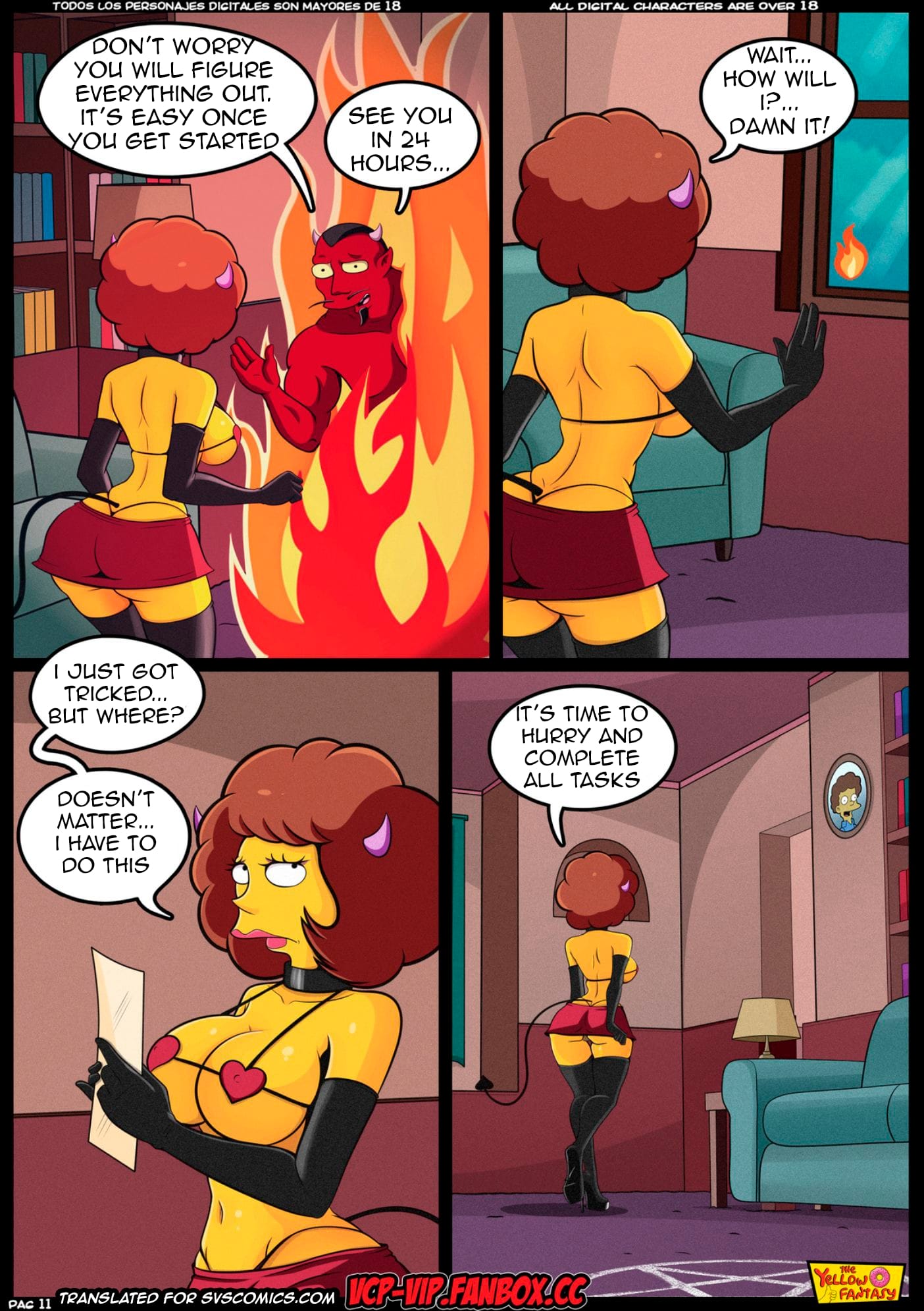 The Pastime (The Simpsons) [The Yellow Fantasy , Croc] 16 . The List - Chapter 16 (The Simpsons) [The Yellow Fantasy , Croc] – page 12