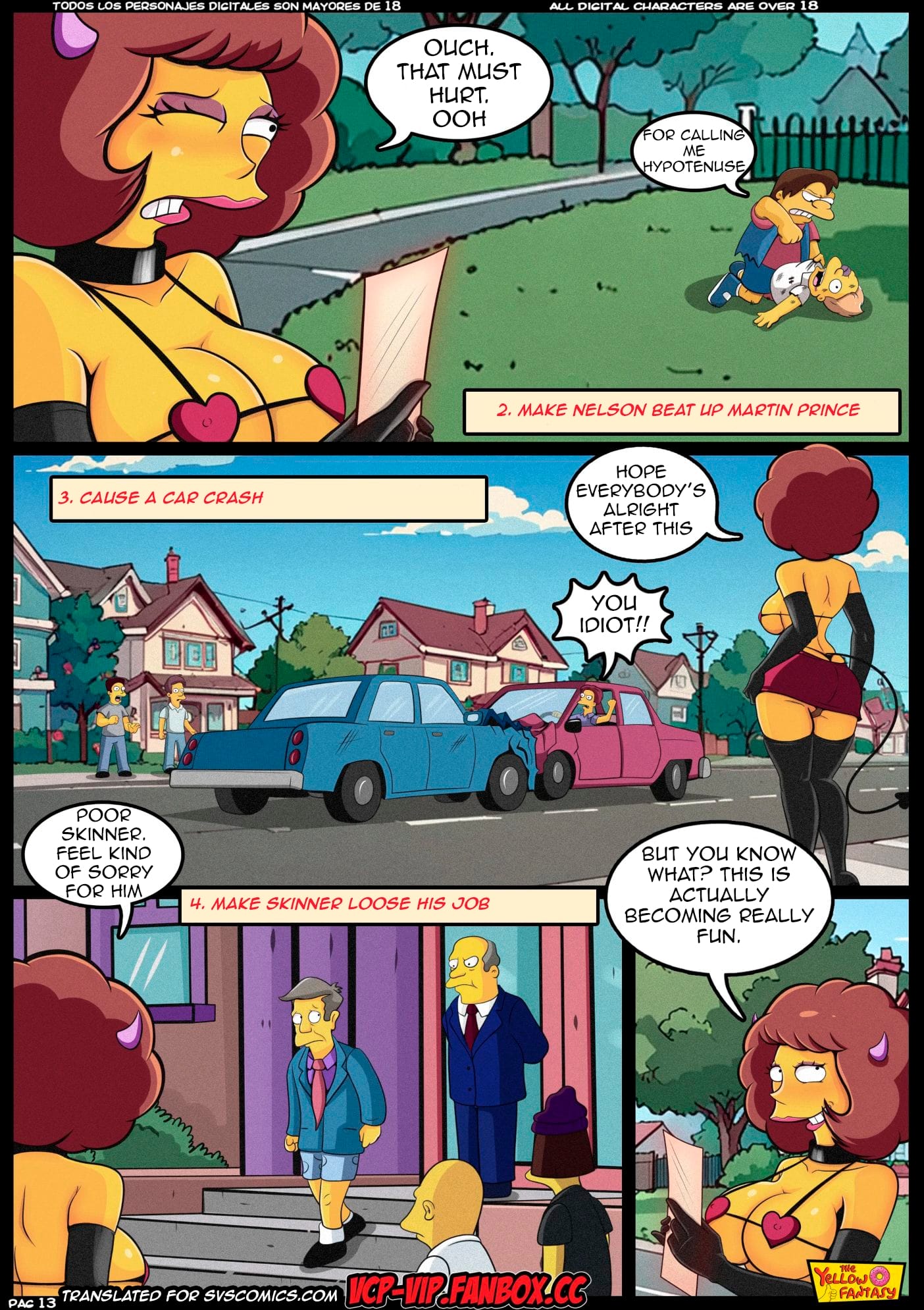 The Pastime (The Simpsons) [The Yellow Fantasy , Croc] 16 . The List - Chapter 16 (The Simpsons) [The Yellow Fantasy , Croc] – page 14